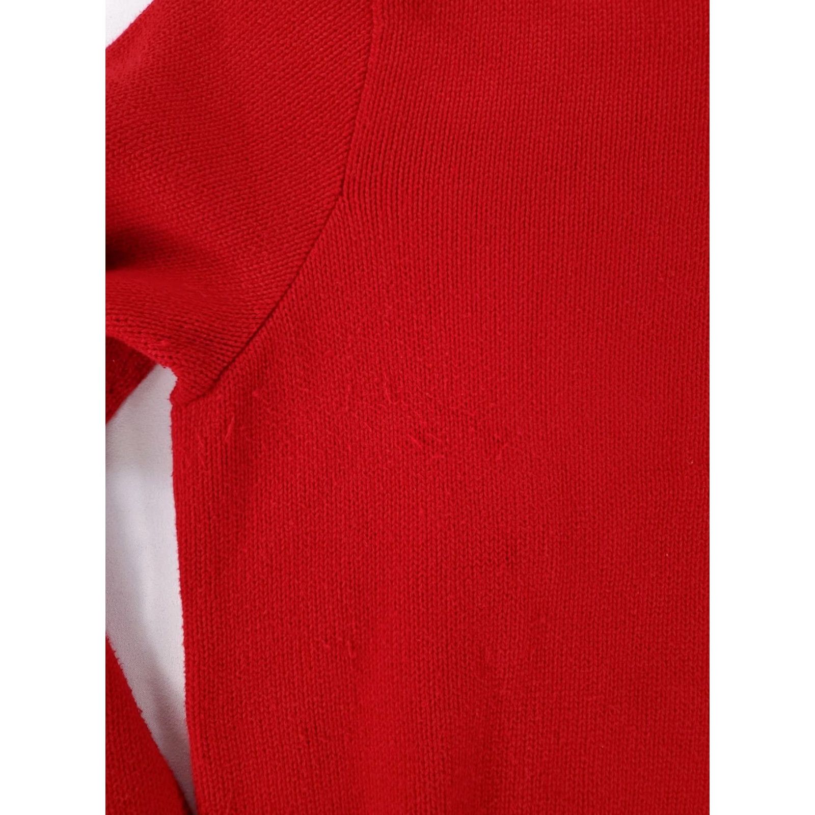 Polo Ralph Lauren Polo Ralph Lauren Fishermans Sweater Pullover Crew Neck Red XL Mens Size US XL / EU 56 / 4 - 8 Thumbnail