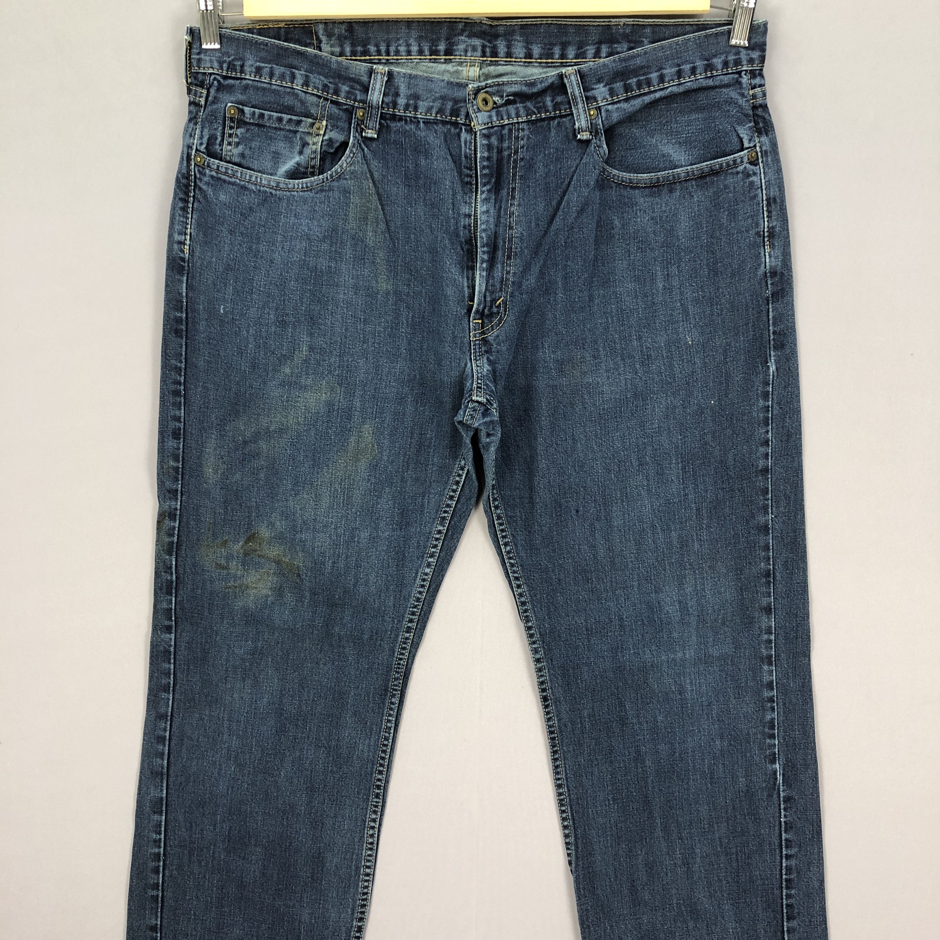 Levi's Vintage Levis 559 Baggy Jeans Levi's Indigo Faded Denim Size US 38 / EU 54 - 3 Thumbnail