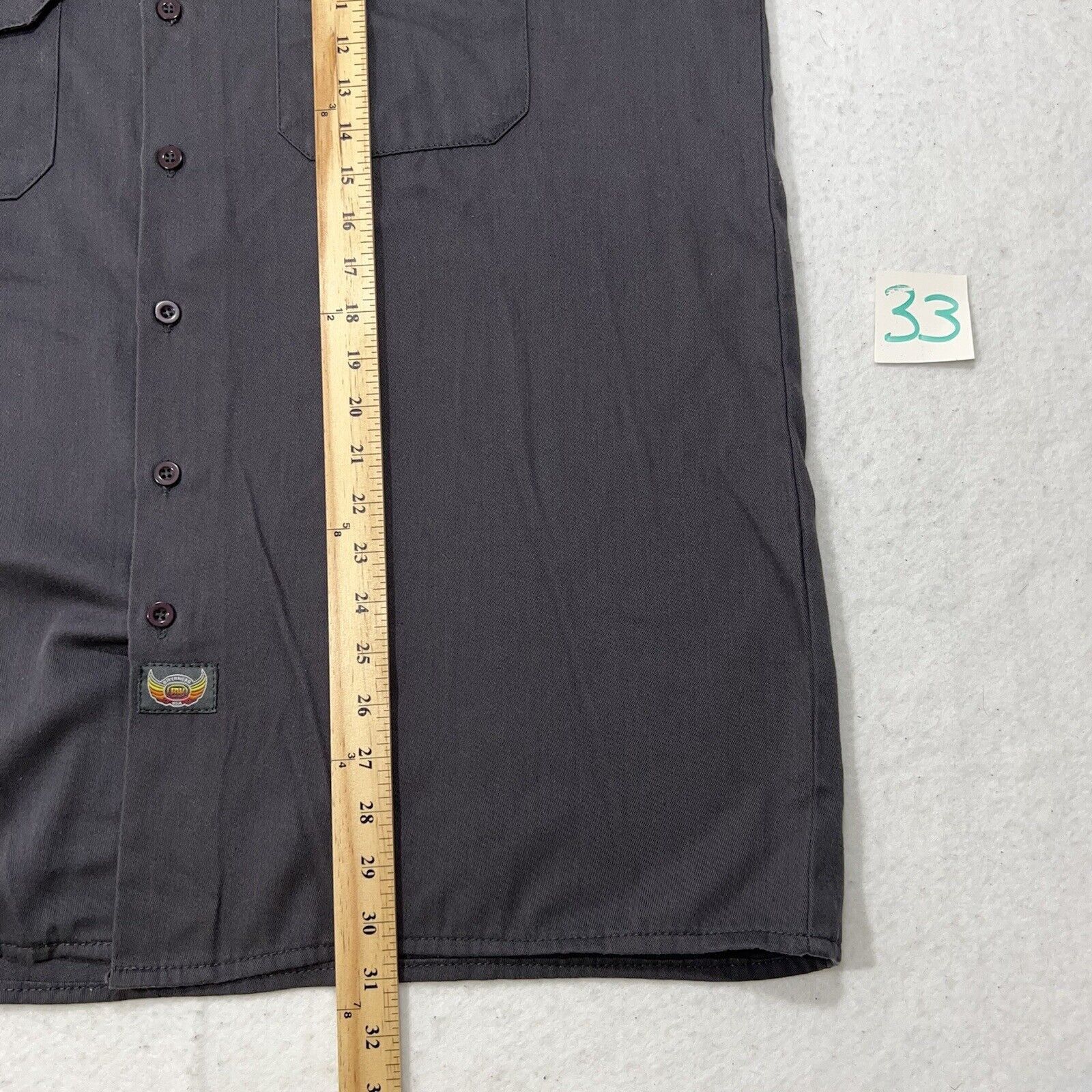 Vintage BikerWear USA Last Stop Motorcycle Repair Short Sleeve Shirt Size US L / EU 52-54 / 3 - 12 Thumbnail