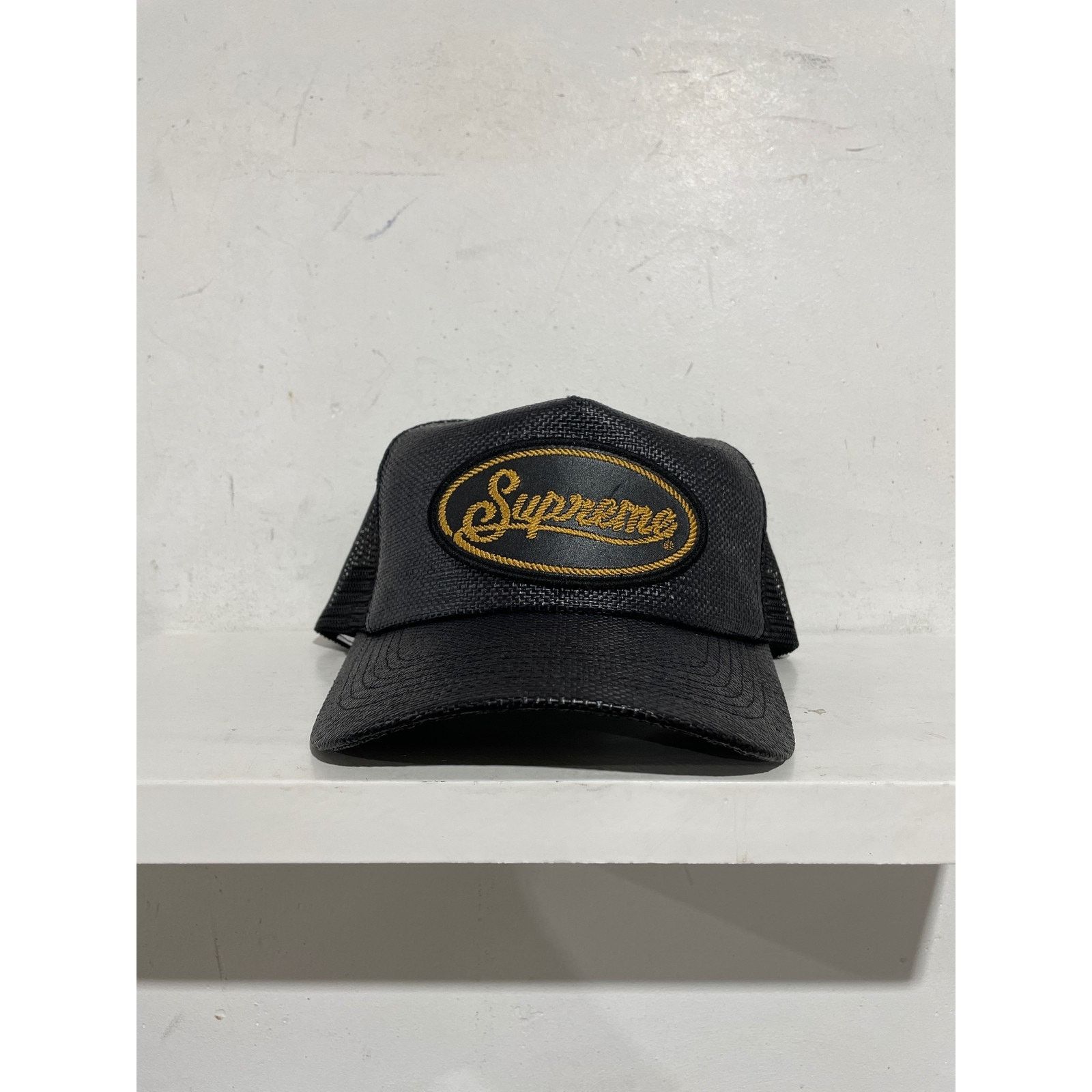 Supreme Supreme Vaquero Mesh Back 5-Panel Hat Cap Black | Grailed