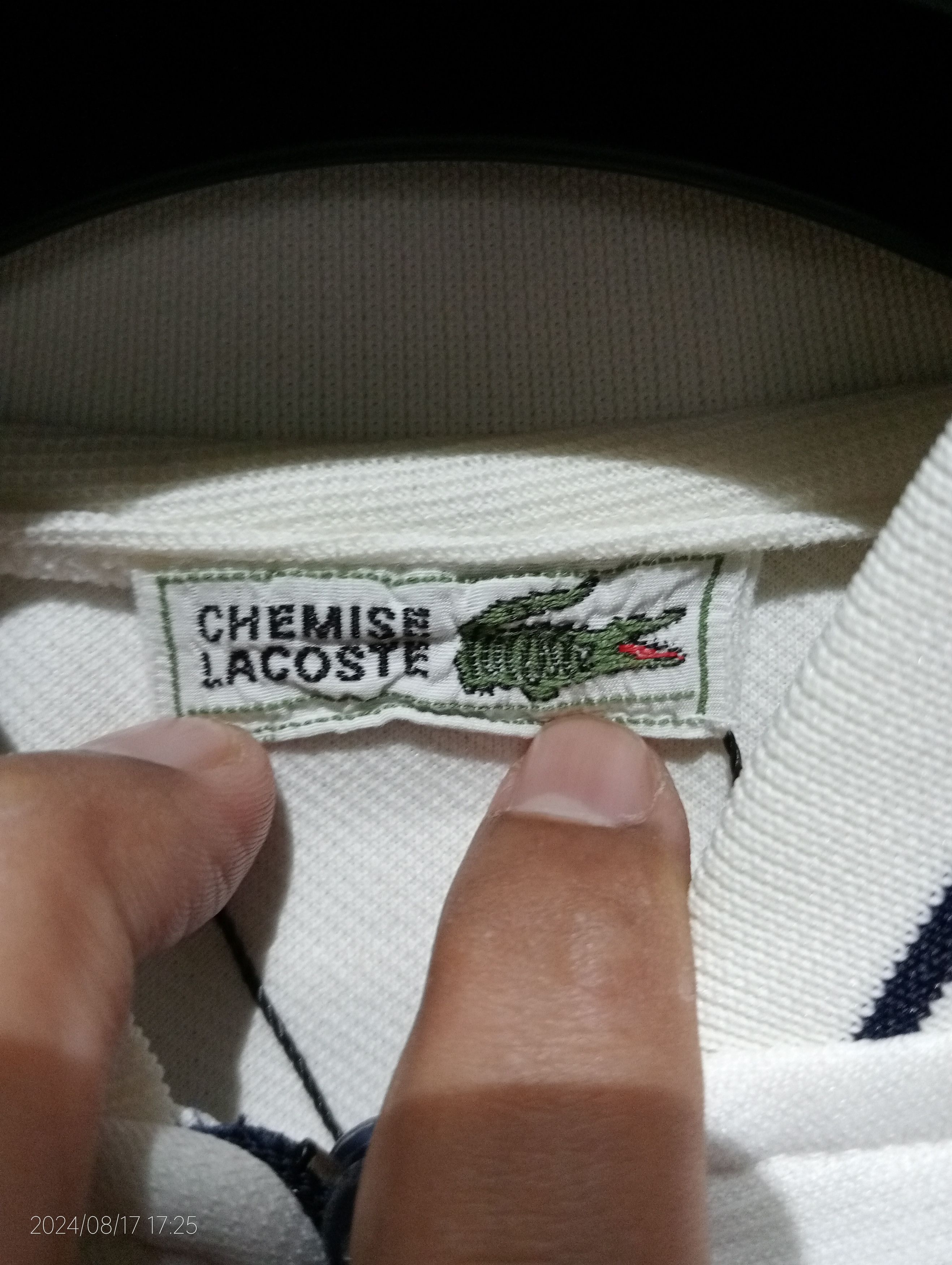 Lacoste × Vintage Vintage '90s Chemise Lacoste Tennis Style Track Jacket Japan Size US M / EU 48-50 / 2 - 3 Thumbnail