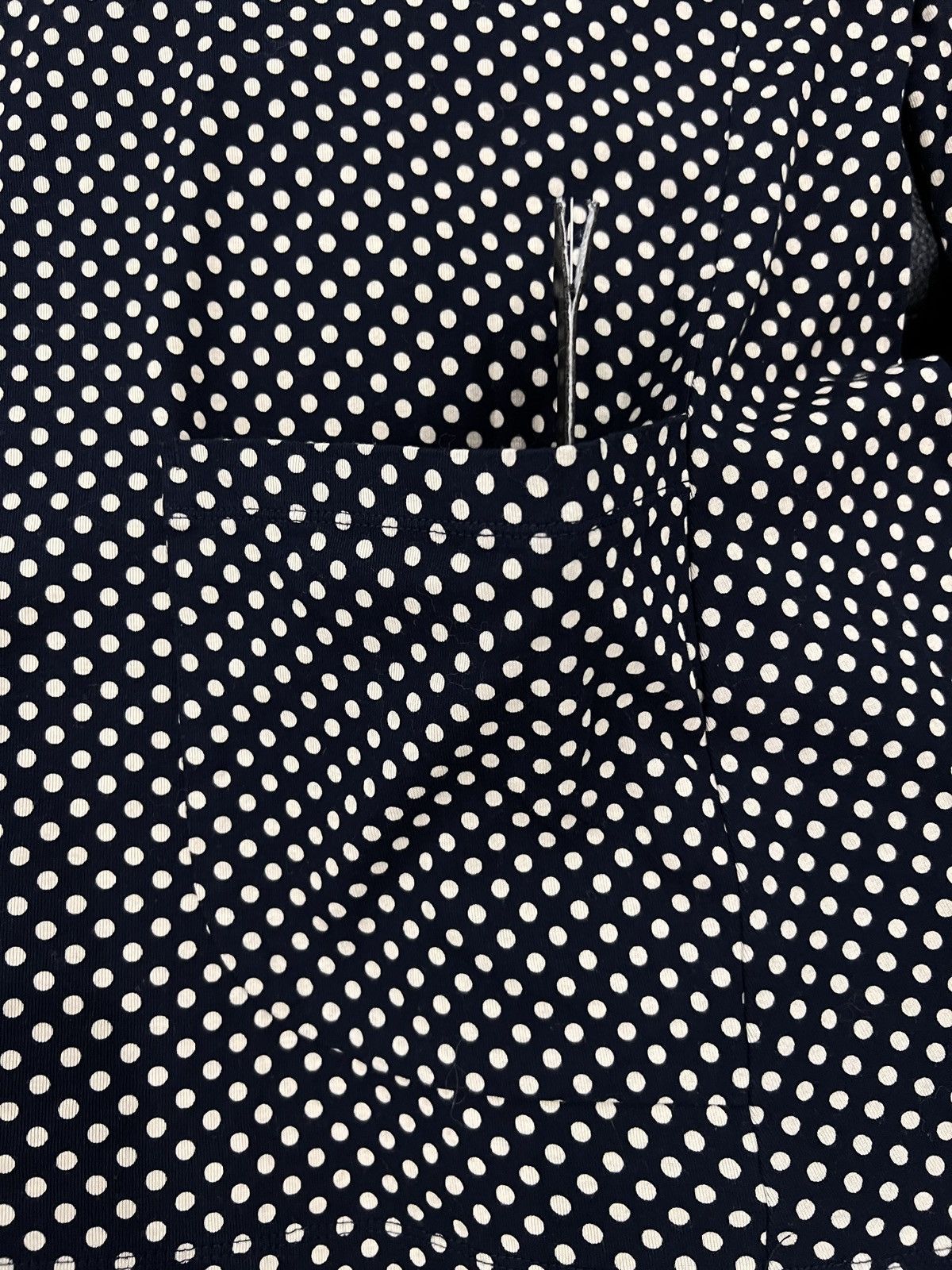 Y's for Men Y’s for living Polka Dot Pocket Asymmetric Hem Top Size ONE SIZE - 5 Thumbnail