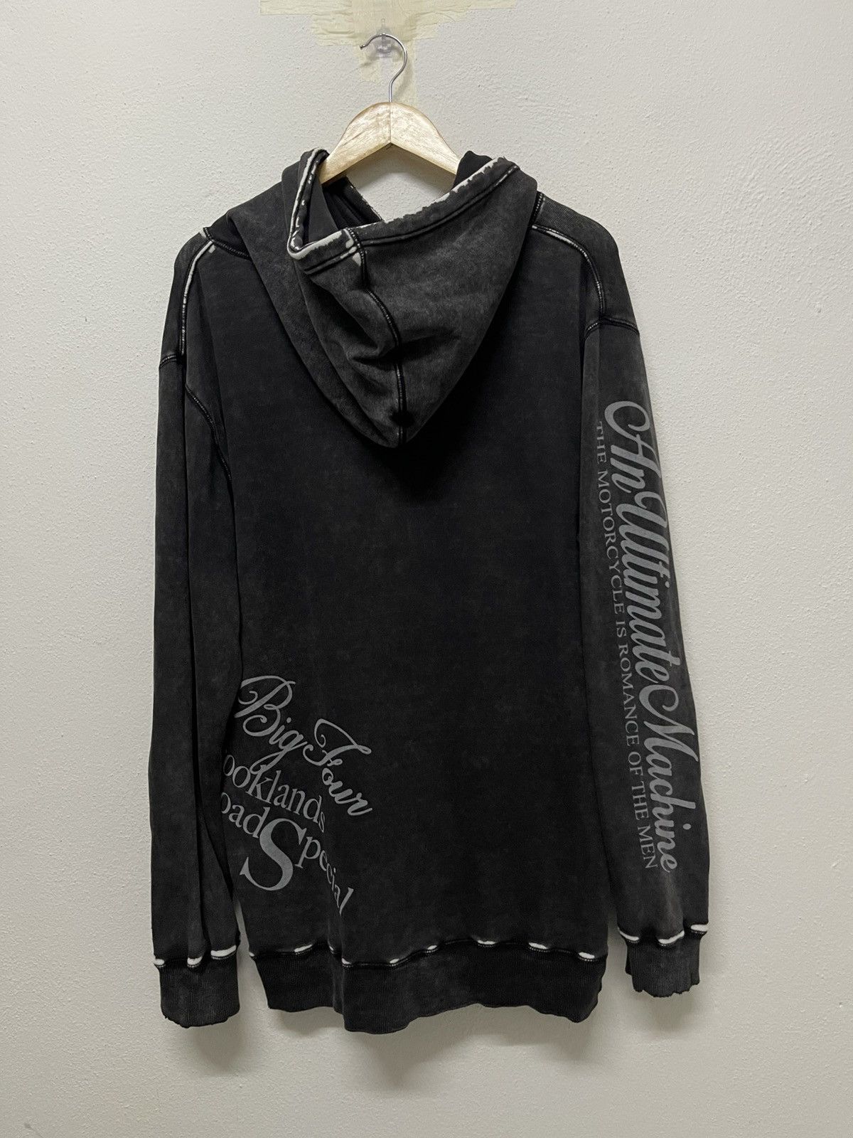Norton 2000s NORTON ENGLAND DISTRESSED STYLE HOODIE RARE Size US XL / EU 56 / 4 - 2 Thumbnail