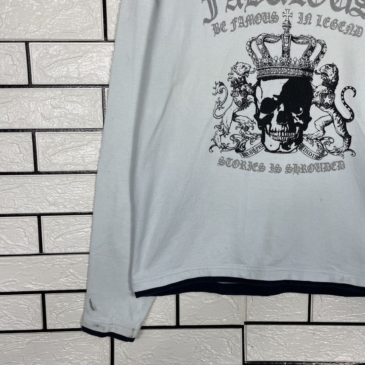 Japanese Brand Japanese Brand Free Beat Skull Sweatshirt Size US S / EU 44-46 / 1 - 3 Thumbnail