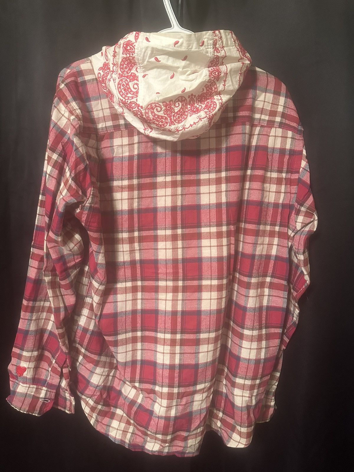 Emotionally Unavailable Paisley Hood Button up Flannel Size US L / EU 52-54 / 3 - 4 Thumbnail