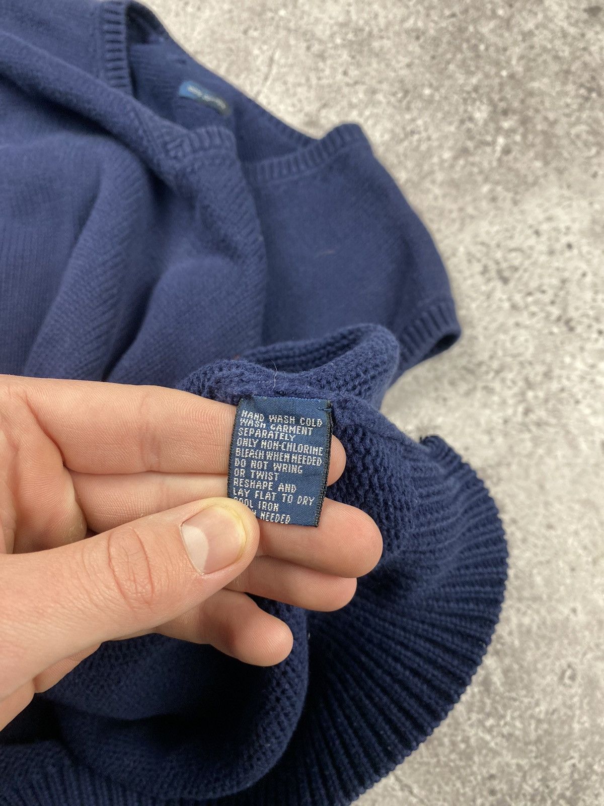 Ralph Lauren × Vintage 90’s Vintage Polo Ralph Lauren Knit Vest Y2K RRL Size US S / EU 44-46 / 1 - 4 Thumbnail