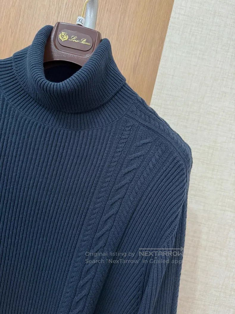 Loro Piana Loro Piana Autumn and winter men's pure guanaco wool high Size US M / EU 48-50 / 2 - 6 Thumbnail