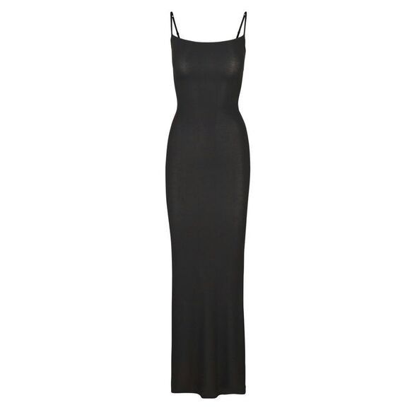 SKIMS Skims SOFT LOUNGE slip dress black size S NWT in packaging Size S / US 4 / IT 40 - 1 Thumbnail