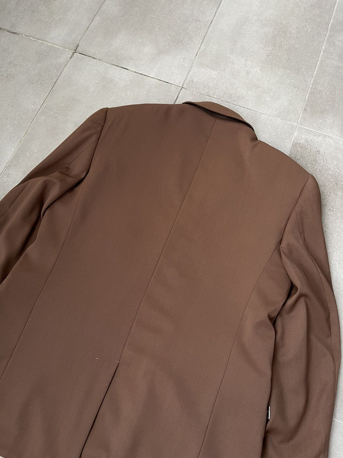 Han Kjobenhavn !DS! AW22 Han Kjobenhavn Boxy Suit Brown Blazer Size 44R - 18 Thumbnail