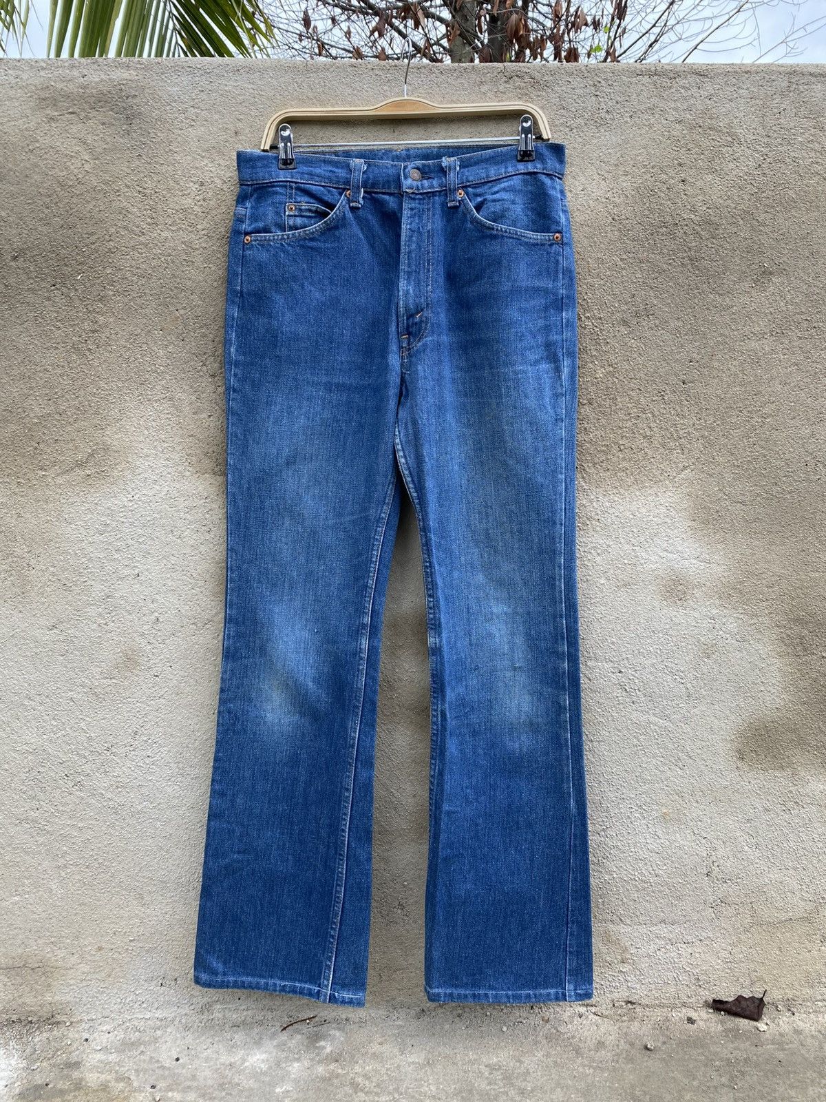 Levi's × Levi's Vintage Clothing × Vintage W33x31 Vintage levi's 517 orange tab flare boot cut USA Size US 33 - 1 Thumbnail
