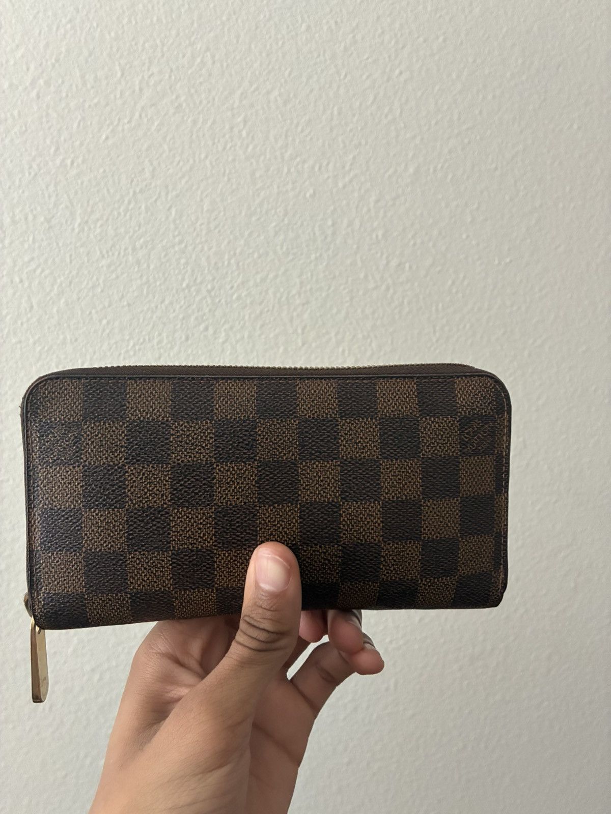 Louis Vuitton Louis Vuitton Brown Damier Zippy Wallet Size ONE SIZE - 1 Thumbnail