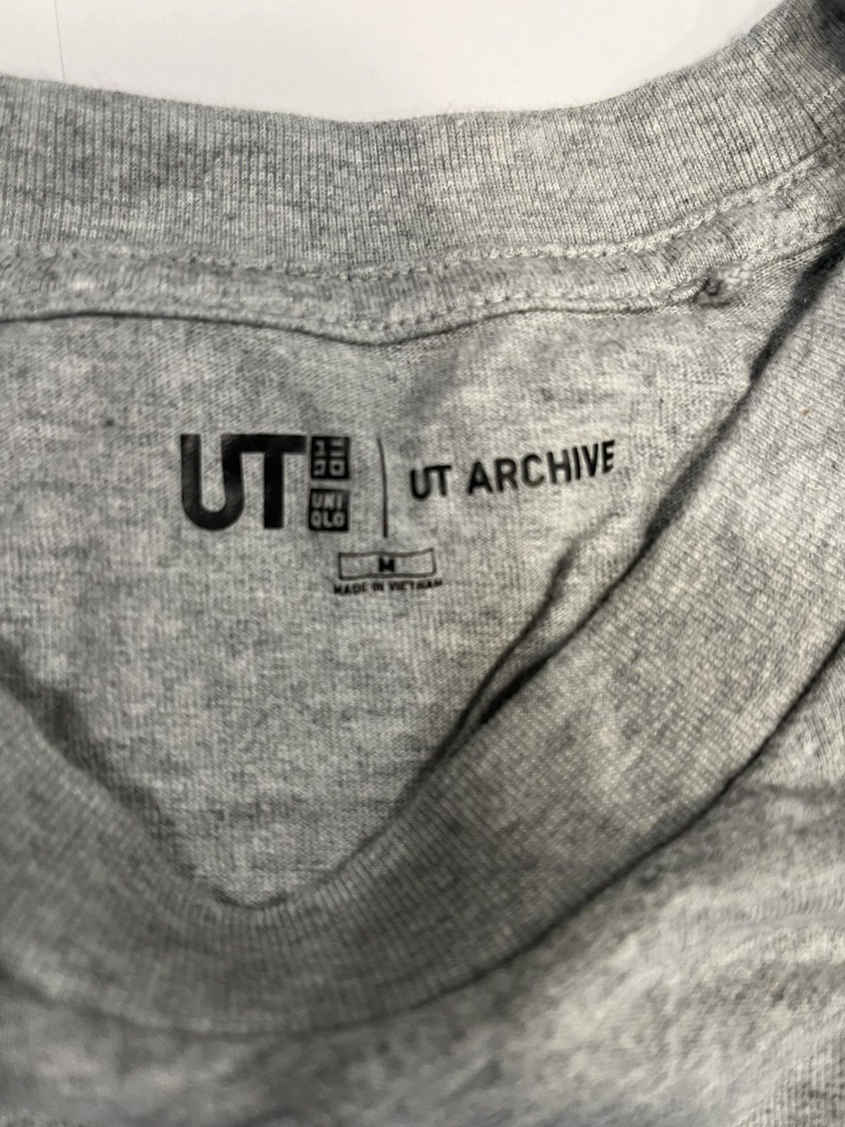 Uniqlo UNIQLO X JEAN-MICHEL BASQUIAT Grey T-Shirt - Medium Size US M / EU 48-50 / 2 - 5 Thumbnail