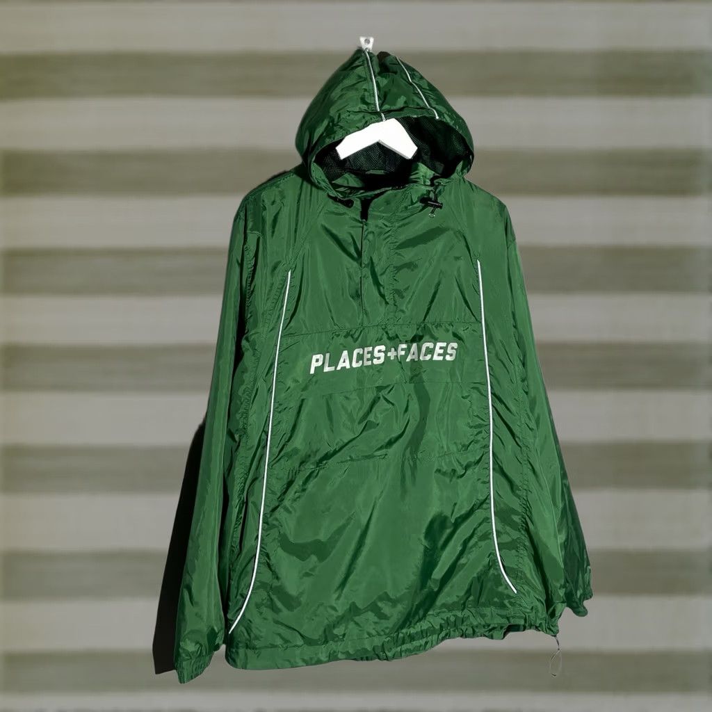 Places + Faces Places + Faces Men’s Reflective Anorak Jacket L Shirt Size US L / EU 52-54 / 3 - 1 Thumbnail