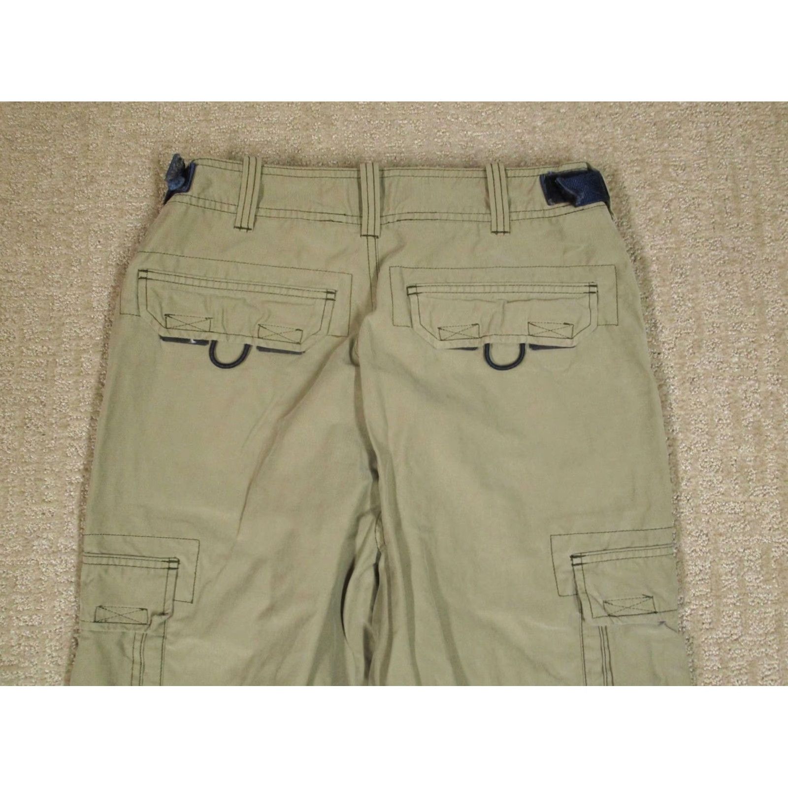 Abercrombie & Fitch VINTAGE Abercrombie & Fitch Pants Men Small Brown Cargo Baggy Lightweight Y2K Size US 30 / EU 46 - 5 Thumbnail