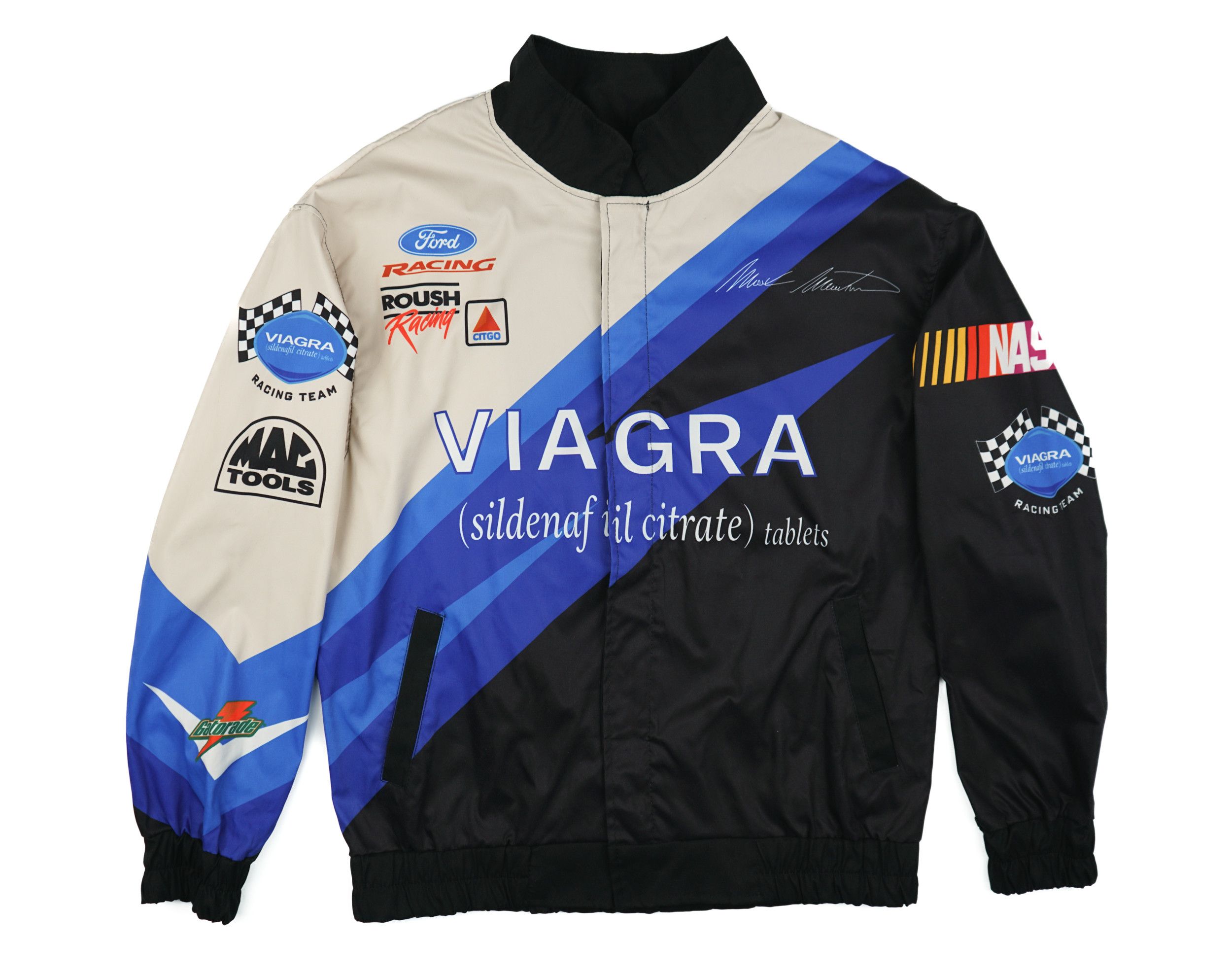 Ford × Vintage Vintage Ford Racing Viagra Team Jacket Size US M / EU 48-50 / 2 - 2 Thumbnail