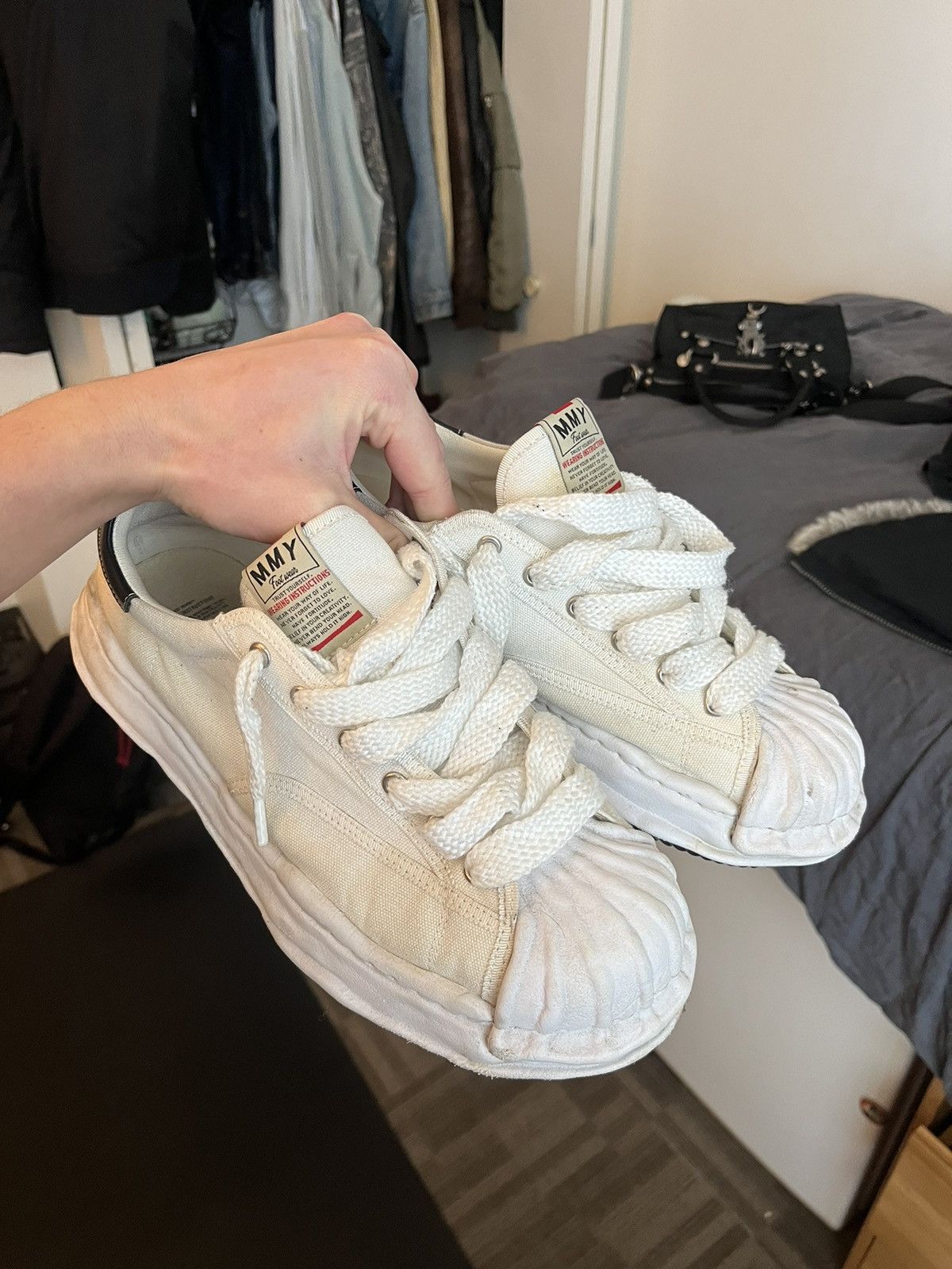 Maison MIHARA YASUHIRO Mihara Yasuhiro Men's Maison Hank Low Size US 11.5 / EU 44-45 - 2 Thumbnail
