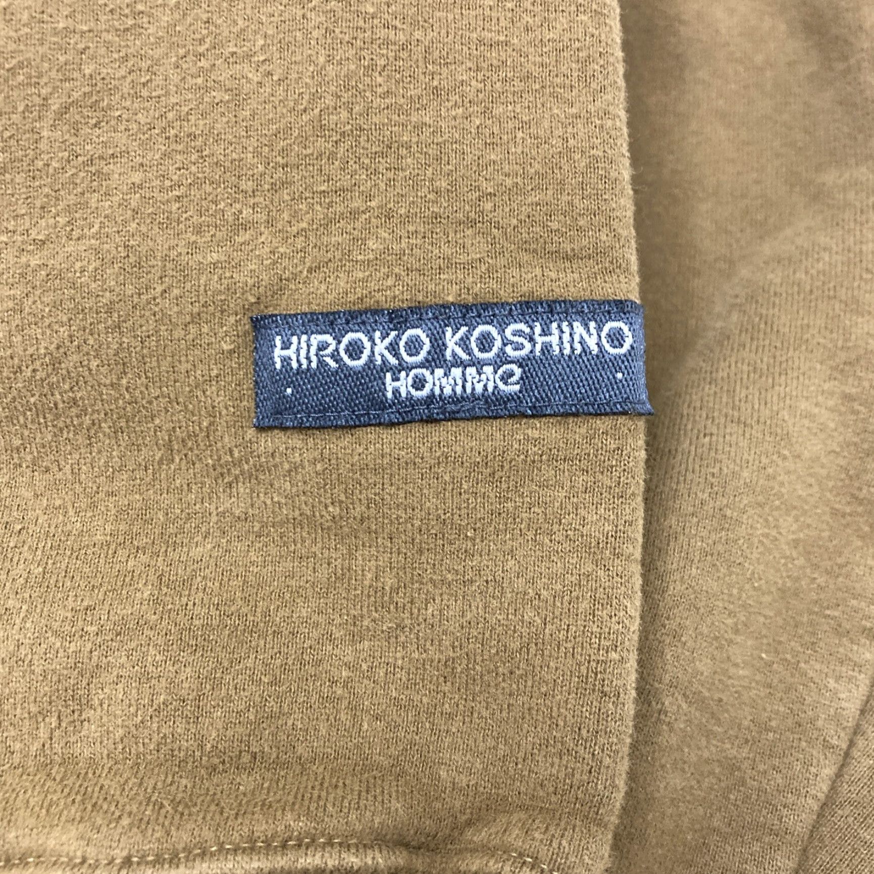 Vintage Hiroko Koshino Men Pullover Sweater L Brown Brown Pullover Sweater Mens L Brown Size US L / EU 52-54 / 3 - 5 Thumbnail