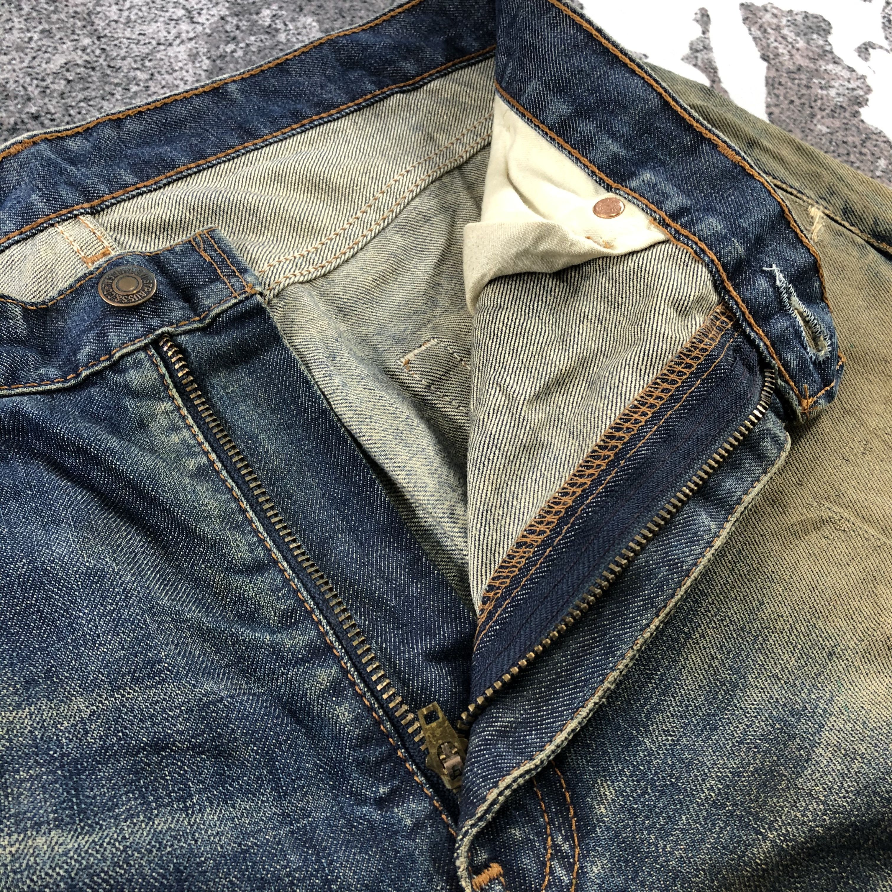Levi's Vintage Levi's 512 Jeans Rusty Wash Denim KJ1074 Size US 34 / EU 50 - 11 Thumbnail