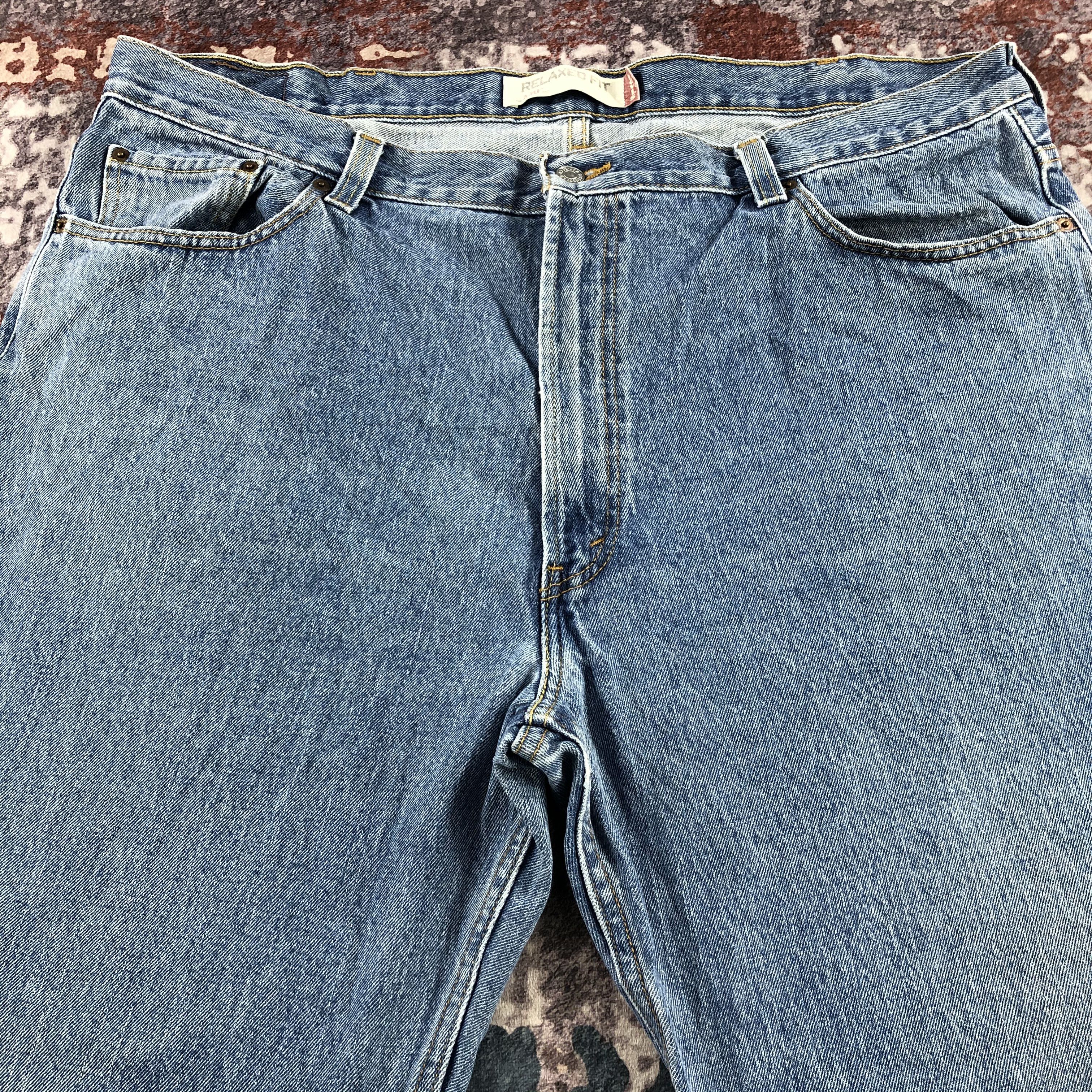 Levi's × Vintage Vintage Blue Wash Levis 550 Jeans-JM3021 Size US 43 - 3 Thumbnail