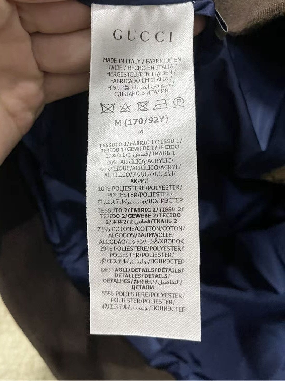 Gucci × The North Face Gucci x The North Face GG M Canvas Shearling Hoodie Jacket Size US M / EU 48-50 / 2 - 5 Thumbnail