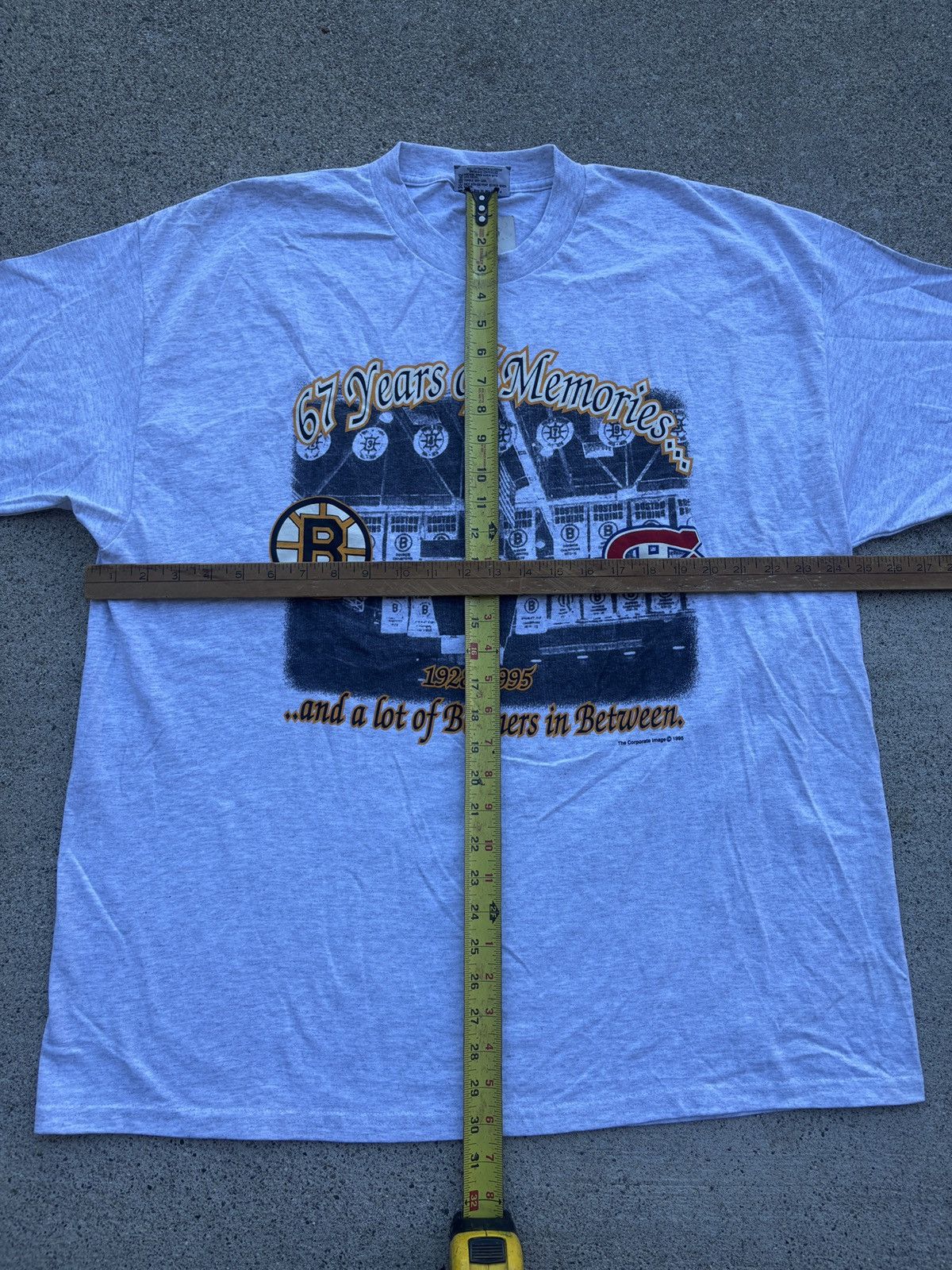 NHL Vintage 1995 Lee NHL Bruins “The Last Hurrah” T-Shirt Sz XXL Size US XXL / EU 58 / 5 - 7 Thumbnail