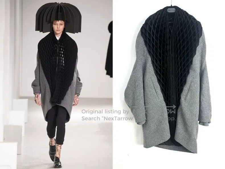 Junya Watanabe Junya Watanabe Cocoon Shape Coat Jacket Size S / US 4 / IT 40 - 1 Thumbnail