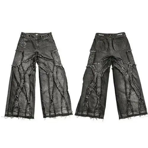 Japanese Brand Hirakawa x Mio Y2k streetwear set hoodie + jeans + jeans Size US 32 / EU 48 - 5 Thumbnail