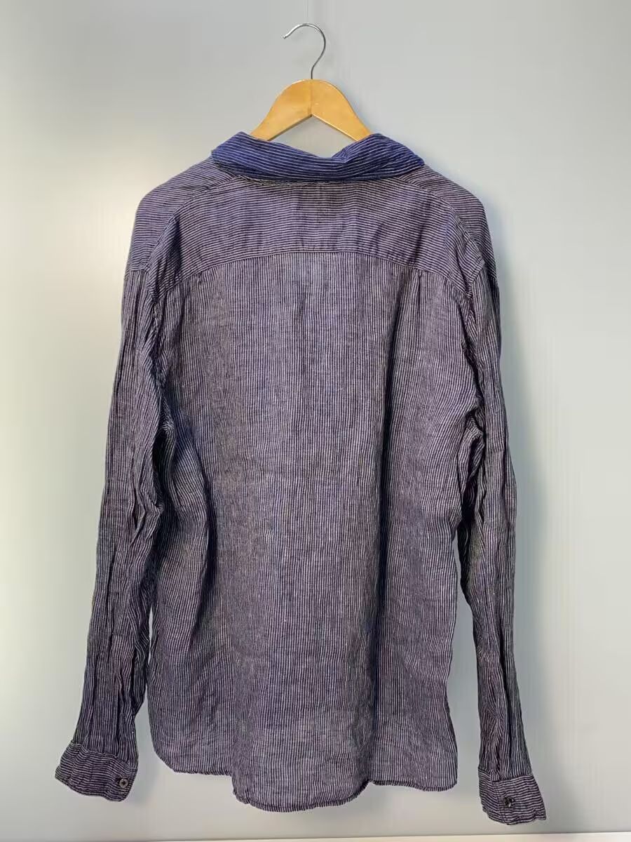 Kapital Striped Bamboo Linen Button Up Shirt Size US L / EU 52-54 / 3 - 2 Thumbnail