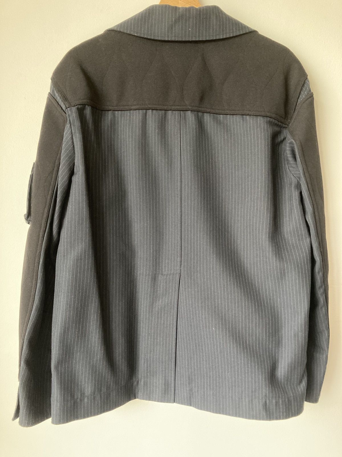 Valentino Shadow Stripe Zip Pocket Shirt Jacket Size US M / EU 48-50 / 2 - 9 Thumbnail