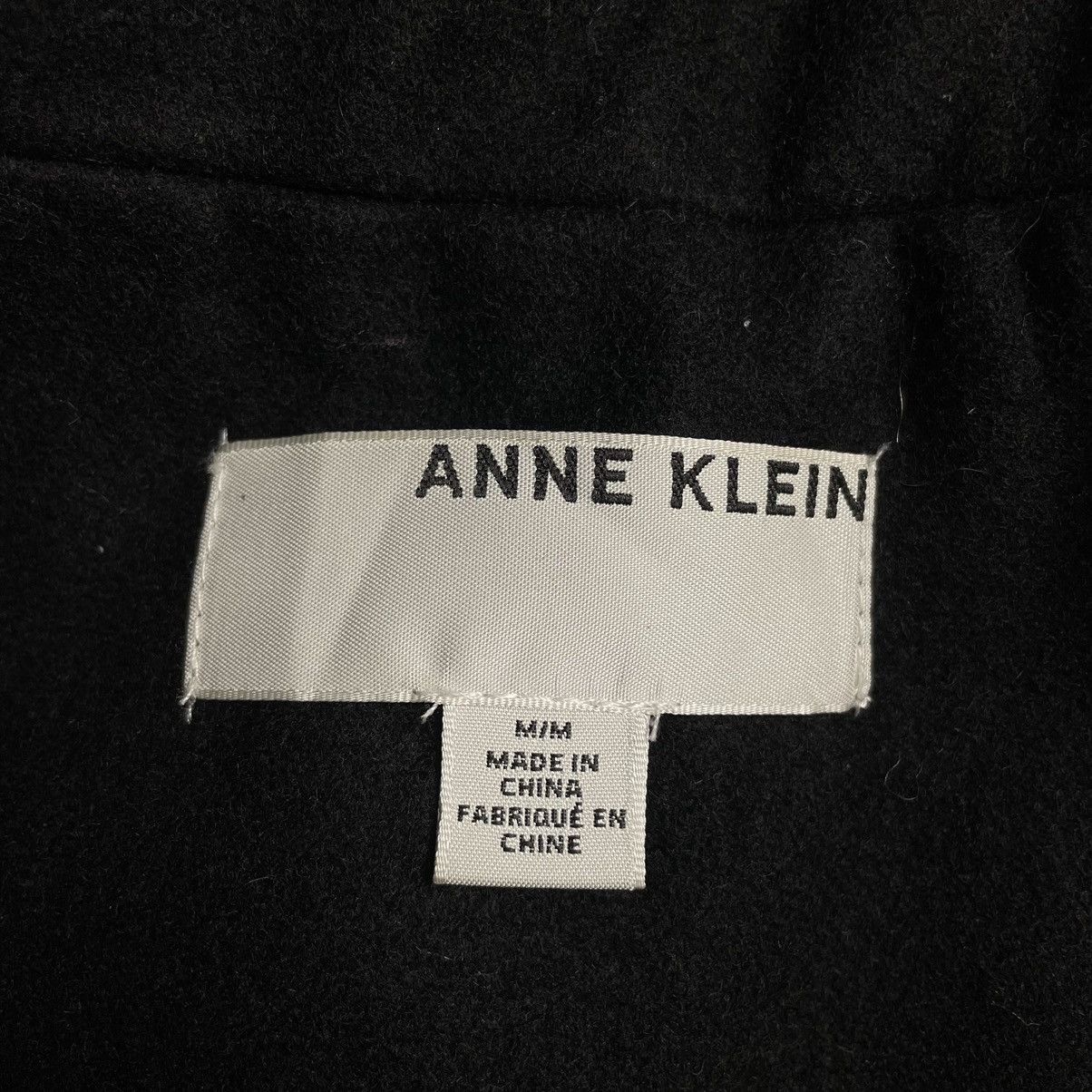 Anne Klein ANNE KLEIN HEAVY LONG COAT WOOL JACKET Size M / US 6-8 / IT 42-44 - 10 Thumbnail