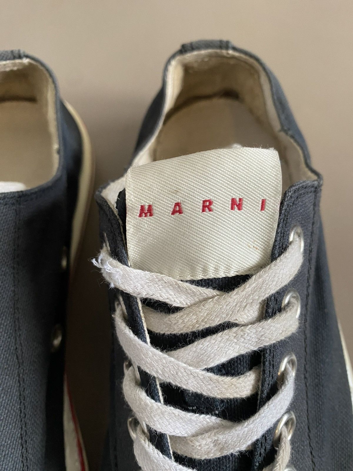Marni Marni gommus low sneakers canvas Size US 11 / EU 44 - 4 Thumbnail