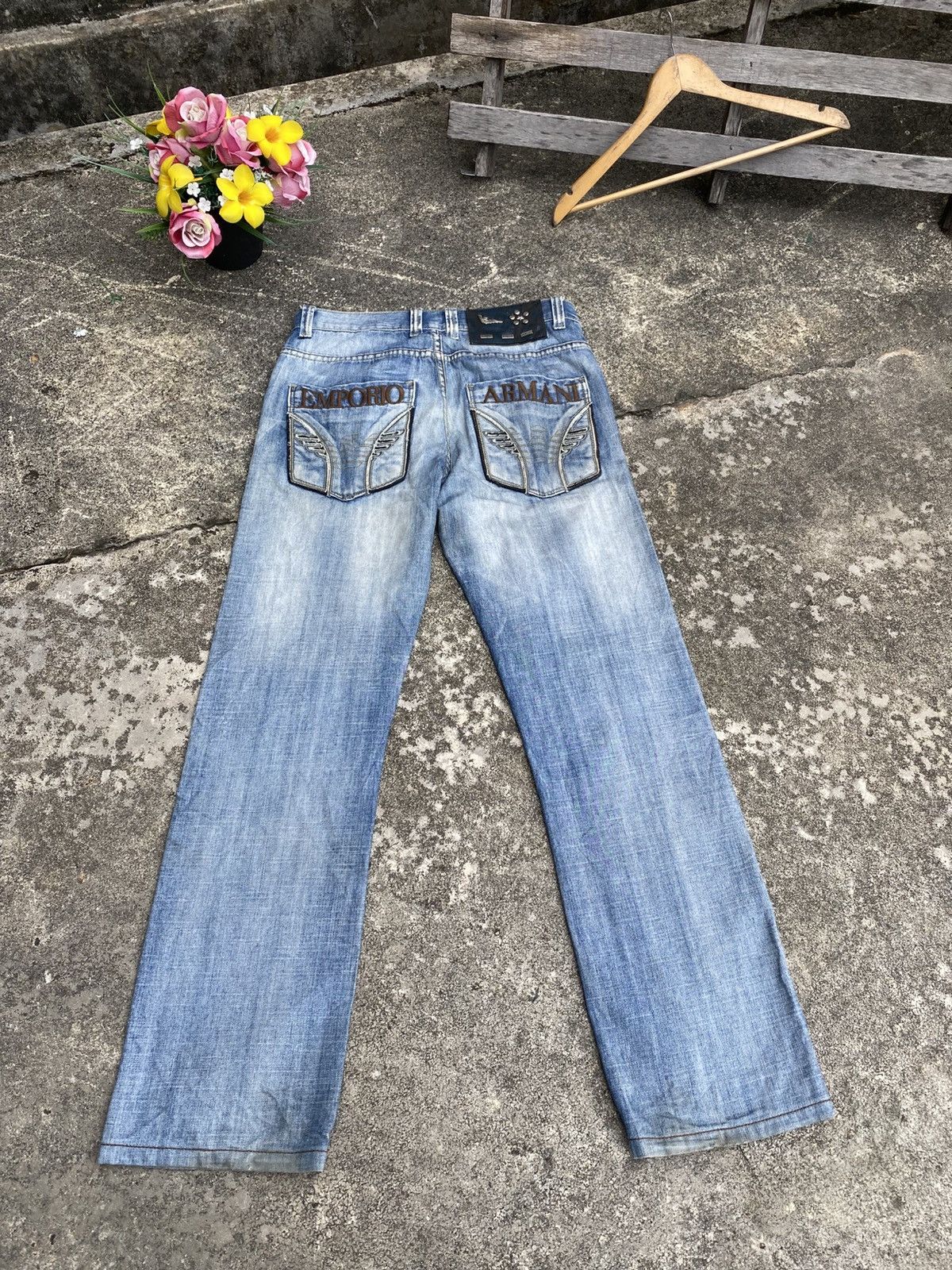 Armani Vintage Armani Jeans Pants - Emporio Armani Size US 32 / EU 48 - 1 Thumbnail