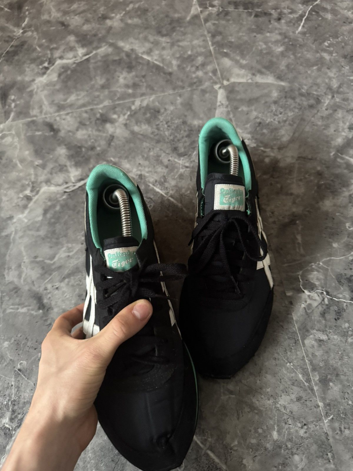 Asics Asics Onitsuka Tiger Shoes Vintage Y2K Avant Garde Stripes Size US 9 / EU 42 - 3 Thumbnail