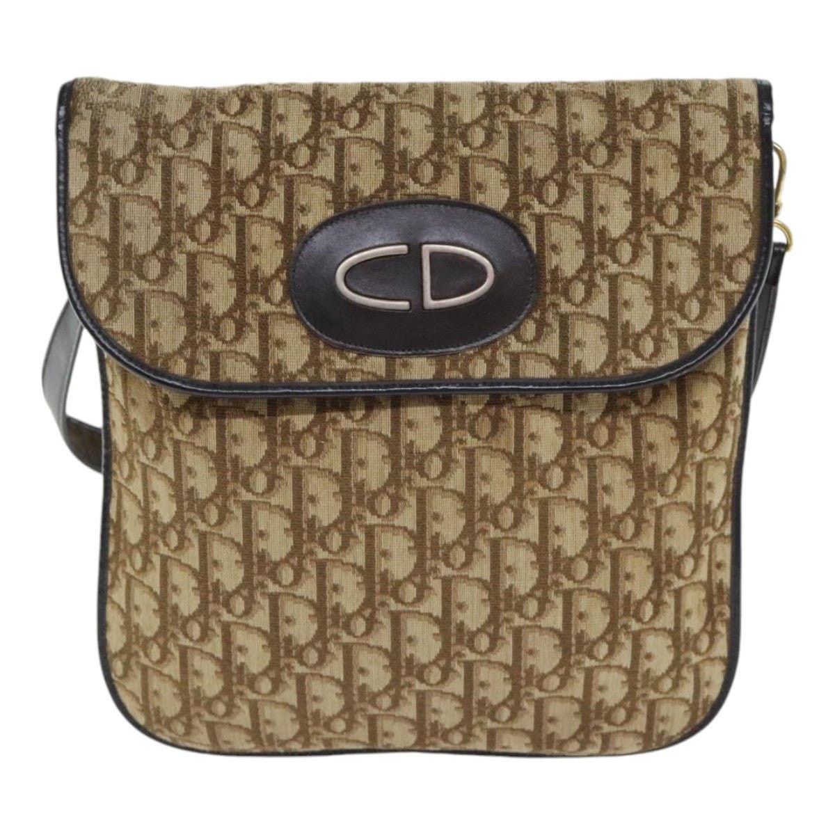 Dior DIOR Trotter Canvas Shoulder Bag Beige Size ONE SIZE - 2 Thumbnail