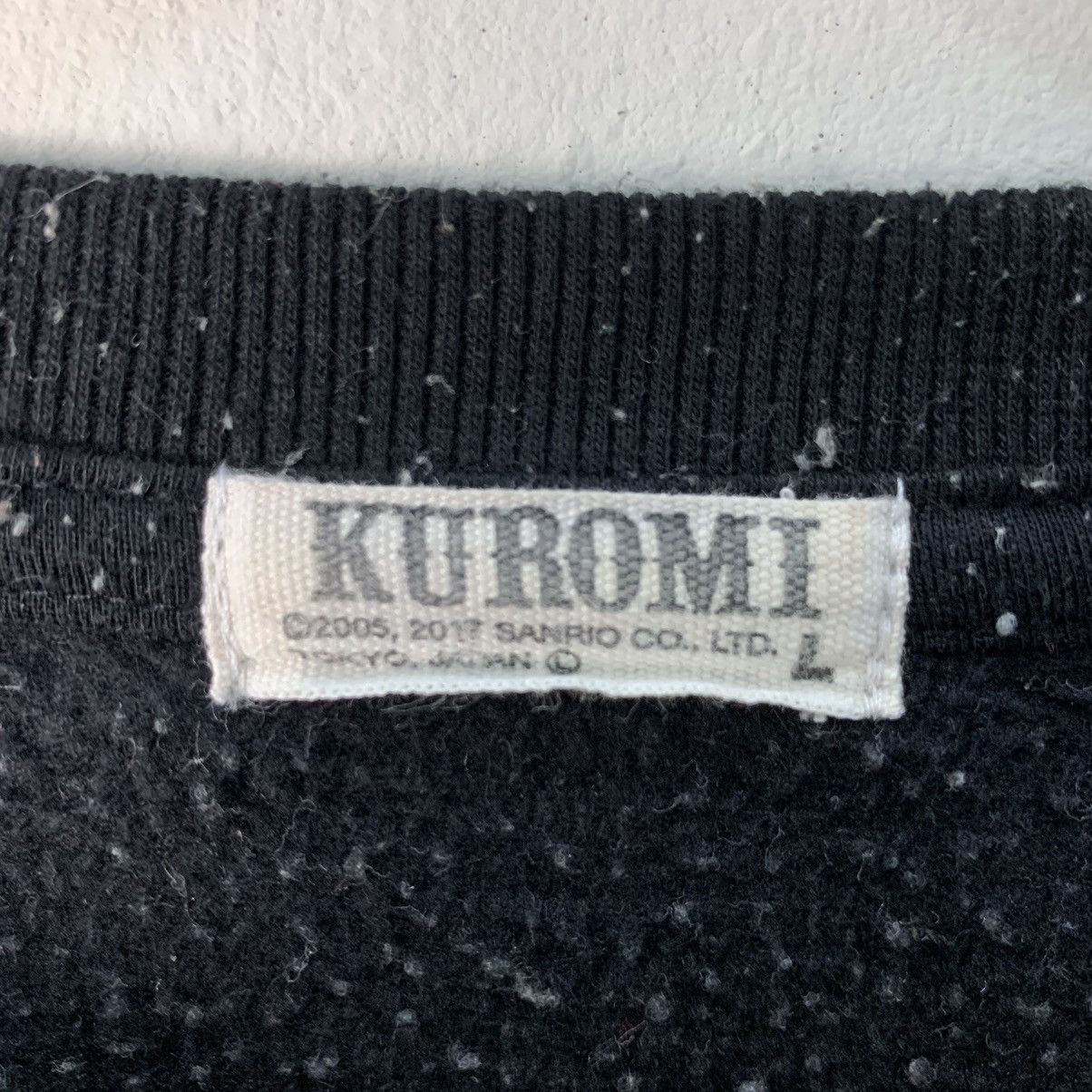 Anime × Cartoon Network × Japanese Brand ‘Rare!! Sanrio Characters KUROMI Sweatshirt Size US L / EU 52-54 / 3 - 3 Thumbnail
