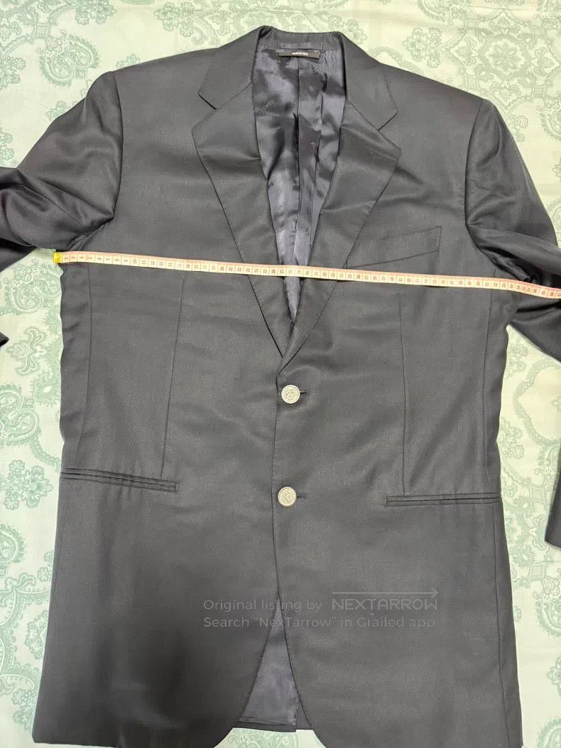 Hermes Hermes Cashmere Blazer Jacket, 90% Cashmere + 10% Mulberry Size 50R - 4 Thumbnail