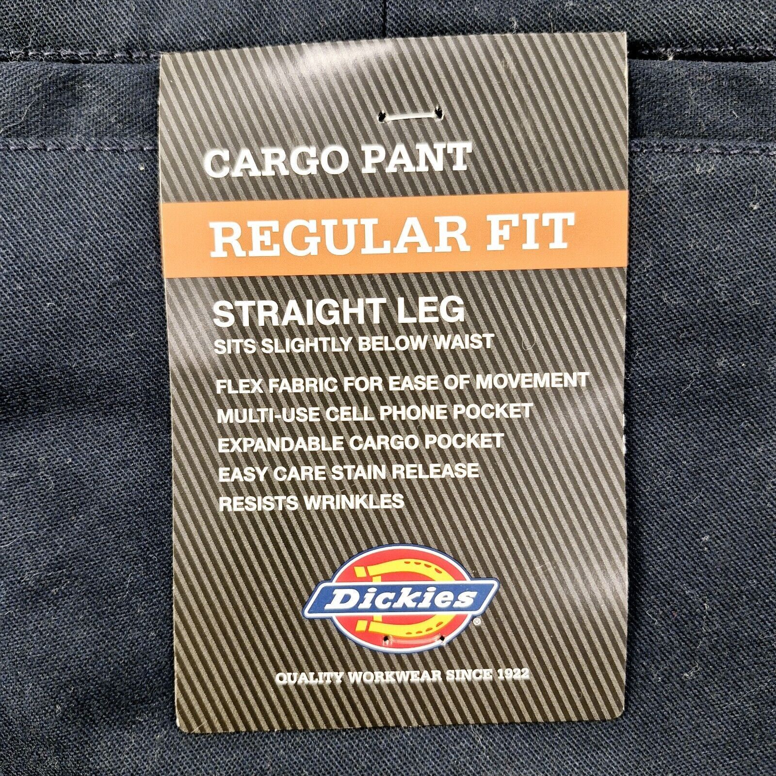 Dickies Dickies Regular Straight Flex Work Pants 32X30 Navy Blue NWT Size US 32 / EU 48 - 10 Thumbnail