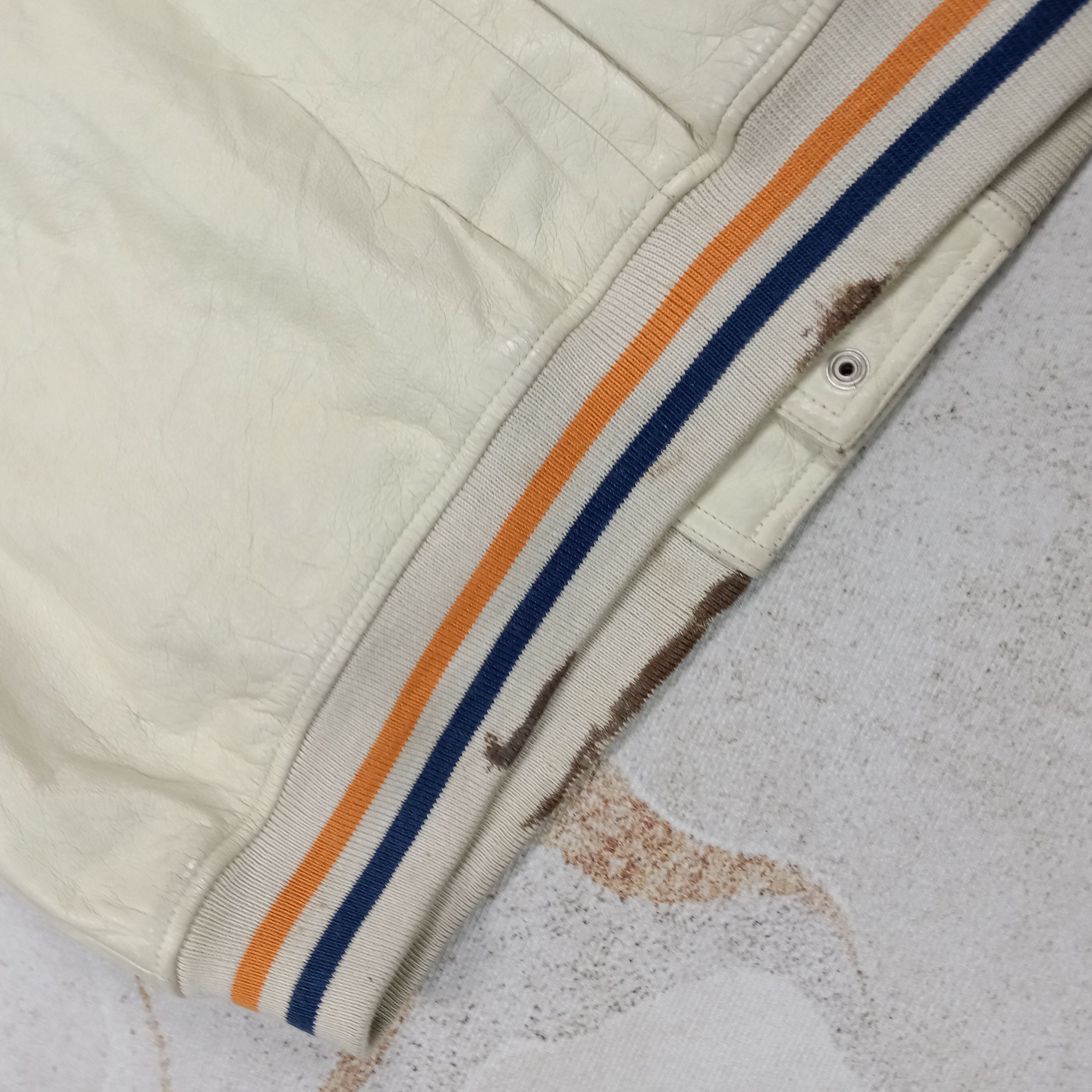 Fubu FUBU American Hip Hop 90's Leather Jacket C286N4 Size US L / EU 52-54 / 3 - 8 Thumbnail
