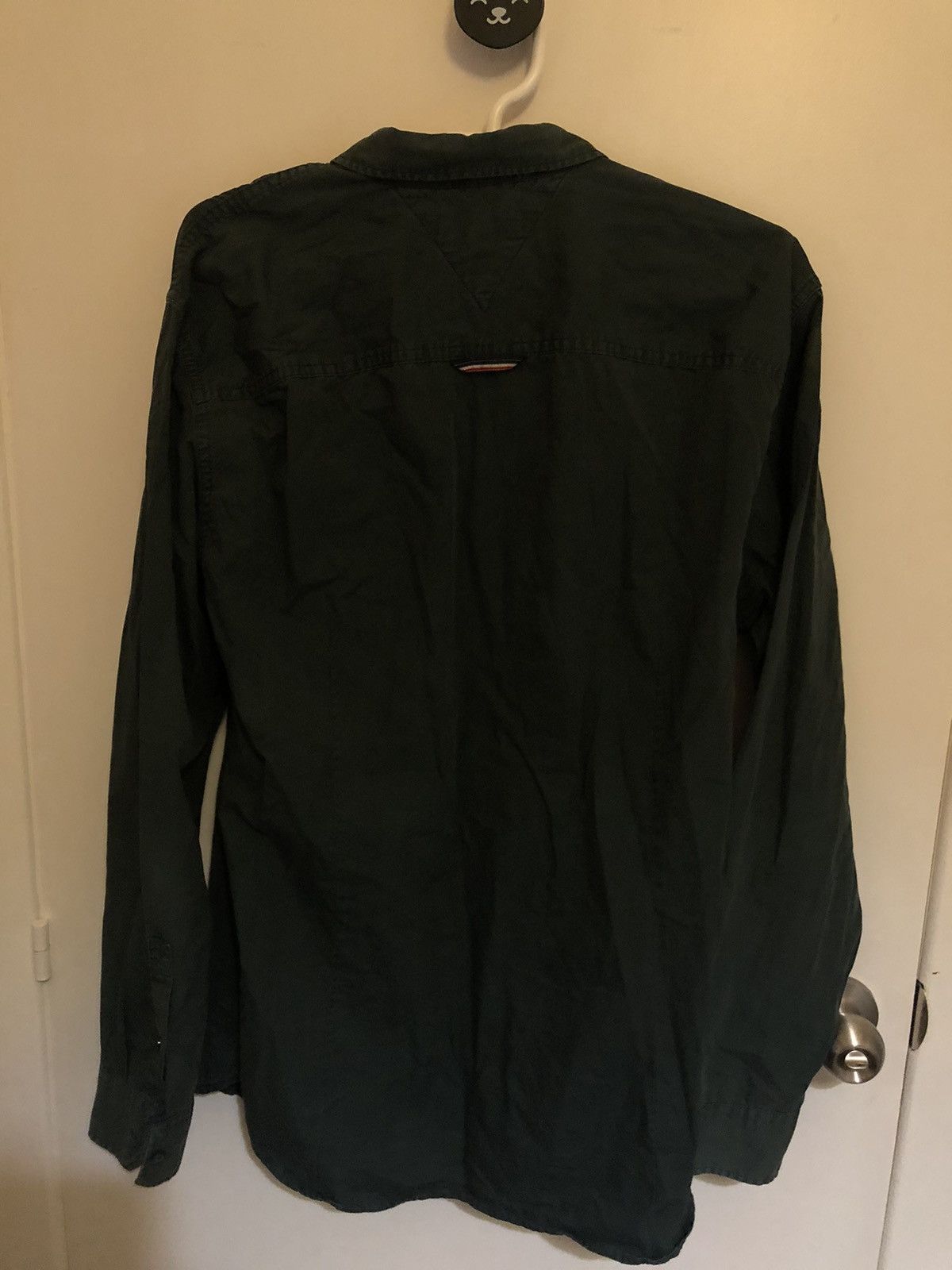 Tommy Hilfiger × Vintage Dark Green Vintage Tommy Hilfiger Shirt Size US L / EU 52-54 / 3 - 6 Thumbnail