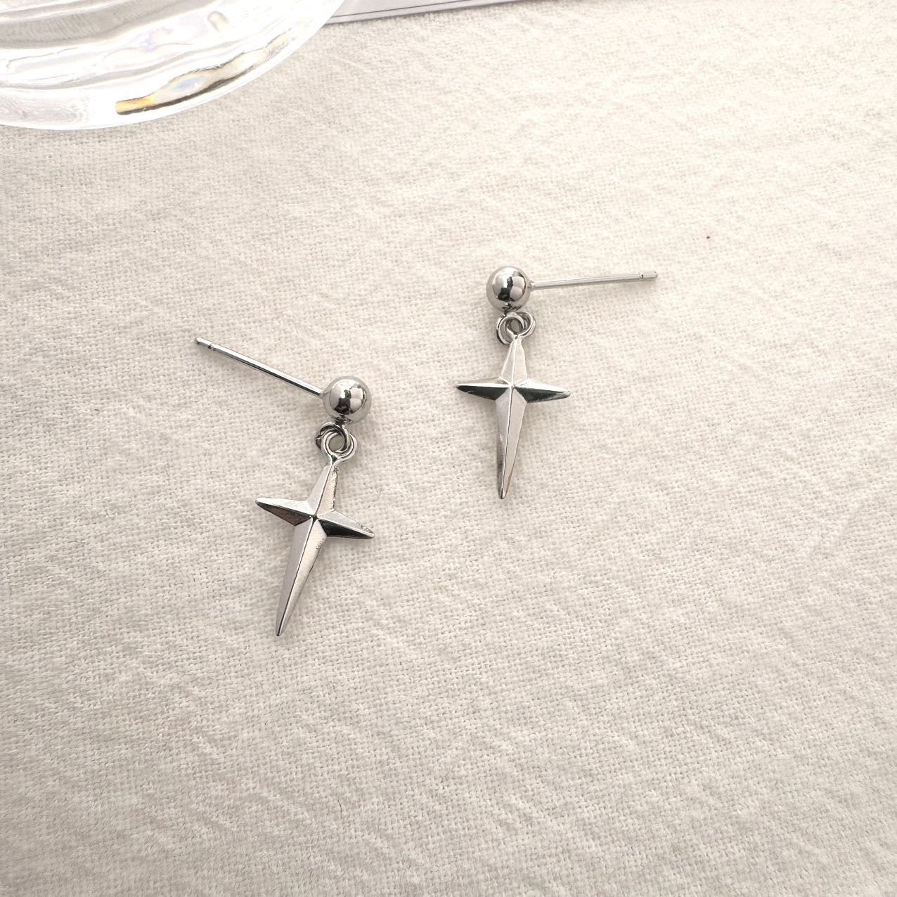 Other Star Dangle Drop Earrings for Men Women Unisex Earrings Size ONE SIZE - 3 Thumbnail