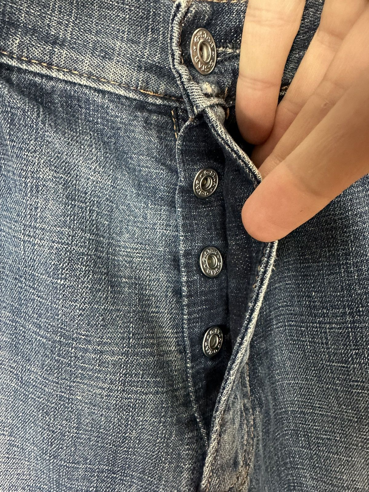 G-Star G Star Raw Streetwear Seam Detail Distressed Jeans Size 31 Size US 31 - 5 Thumbnail