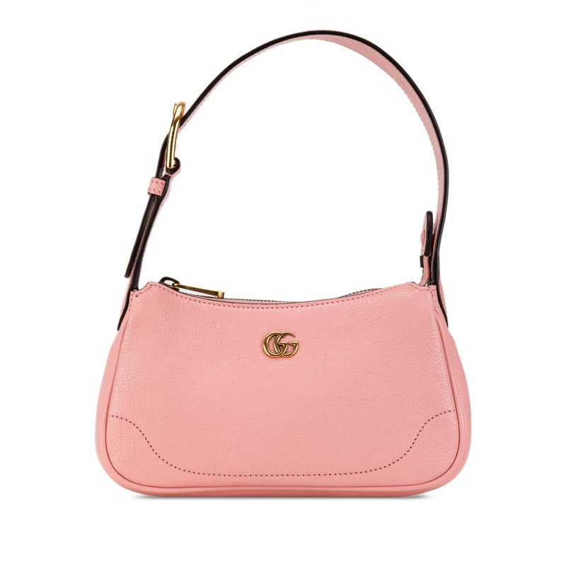 Gucci Gucci Gucci GG Marmont Aphrodite Leather Shoulder Bag Leather Shoulder Bag 739076 in Very Good Condition Size ONE SIZE - 1 Thumbnail