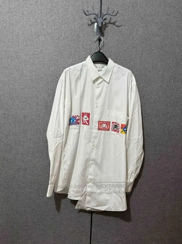 Other Comme des Garçons White Cotton Logo Shirt . Size US XL / EU 56 / 4 - 1 Thumbnail