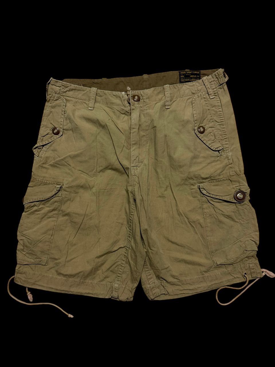 💥90s Polo Ralph Lauren Mans Shirt Cargo Surplus Fit Tactical
