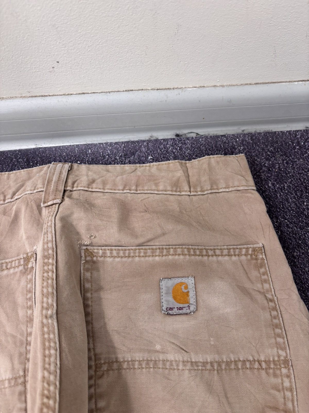Carhartt Vintage Carhartt Relaxed Fit Distressed Utility Work Pants Size US 31 - 7 Thumbnail