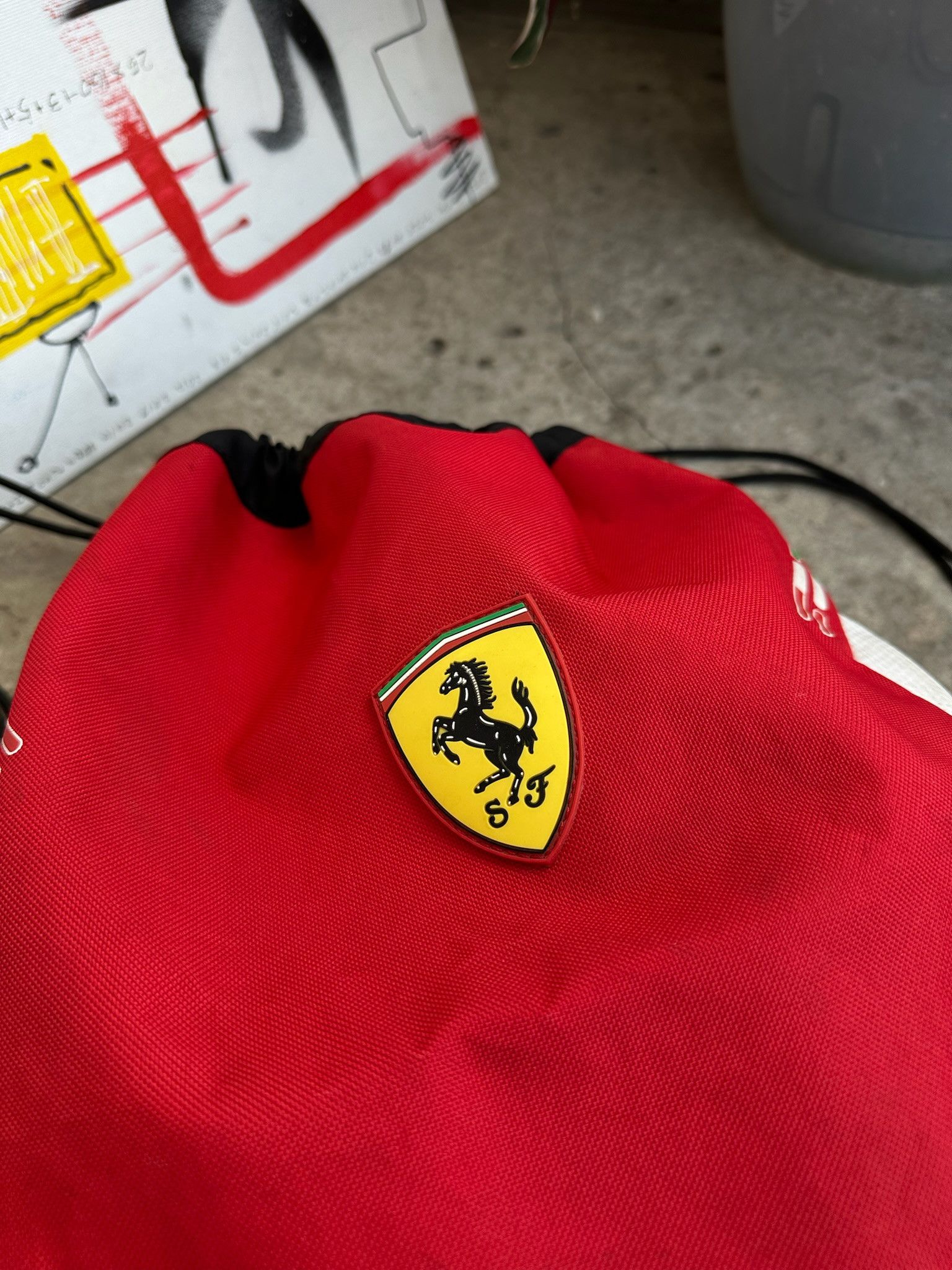 Ferrari Vintage Ferrari bag puma sport backpack Size ONE SIZE - 4 Thumbnail