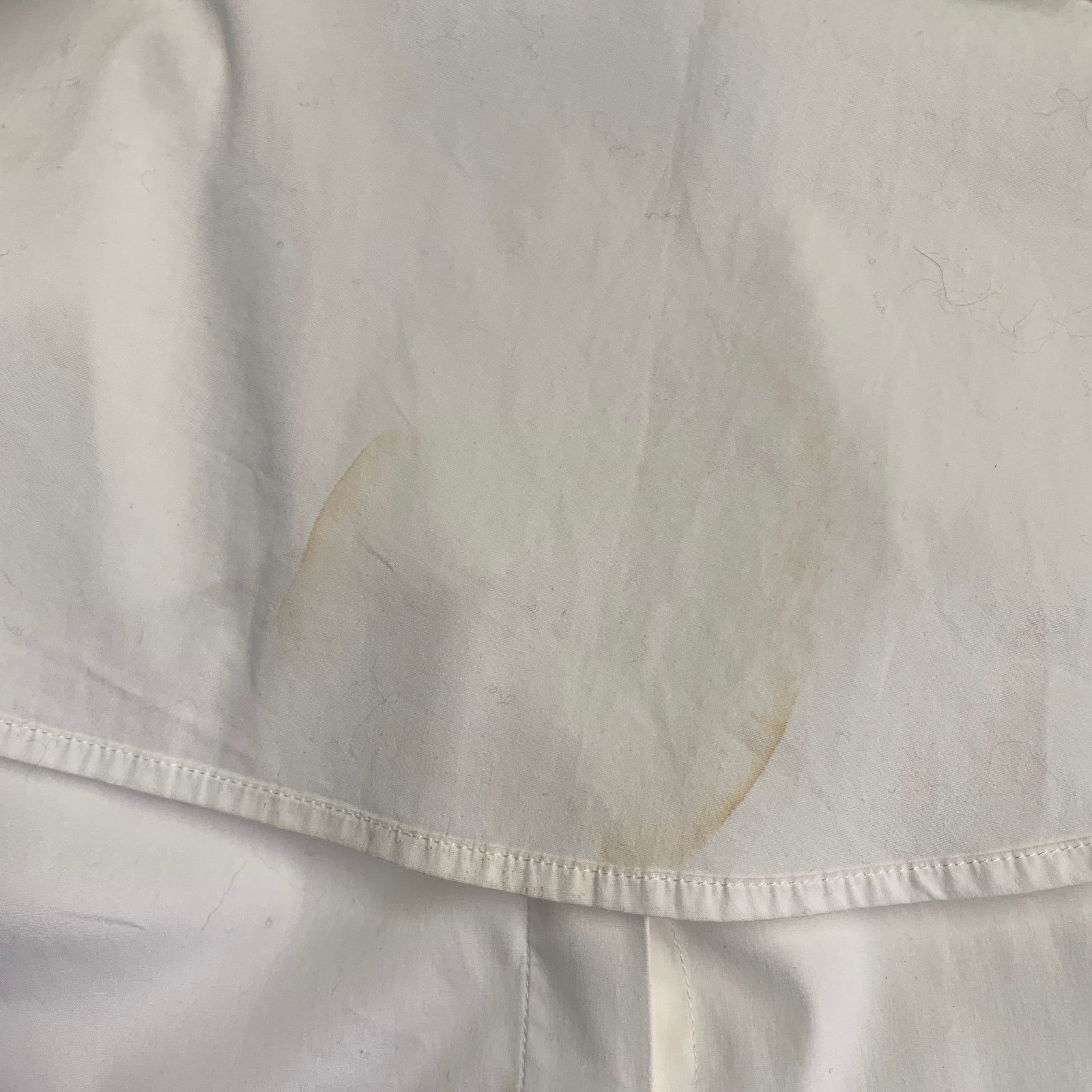 Other JARBO White Cotton Hidden Buttons 3/4 Sleeves Shirt Dress Size XS / US 0-2 / IT 36-38 - 5 Thumbnail