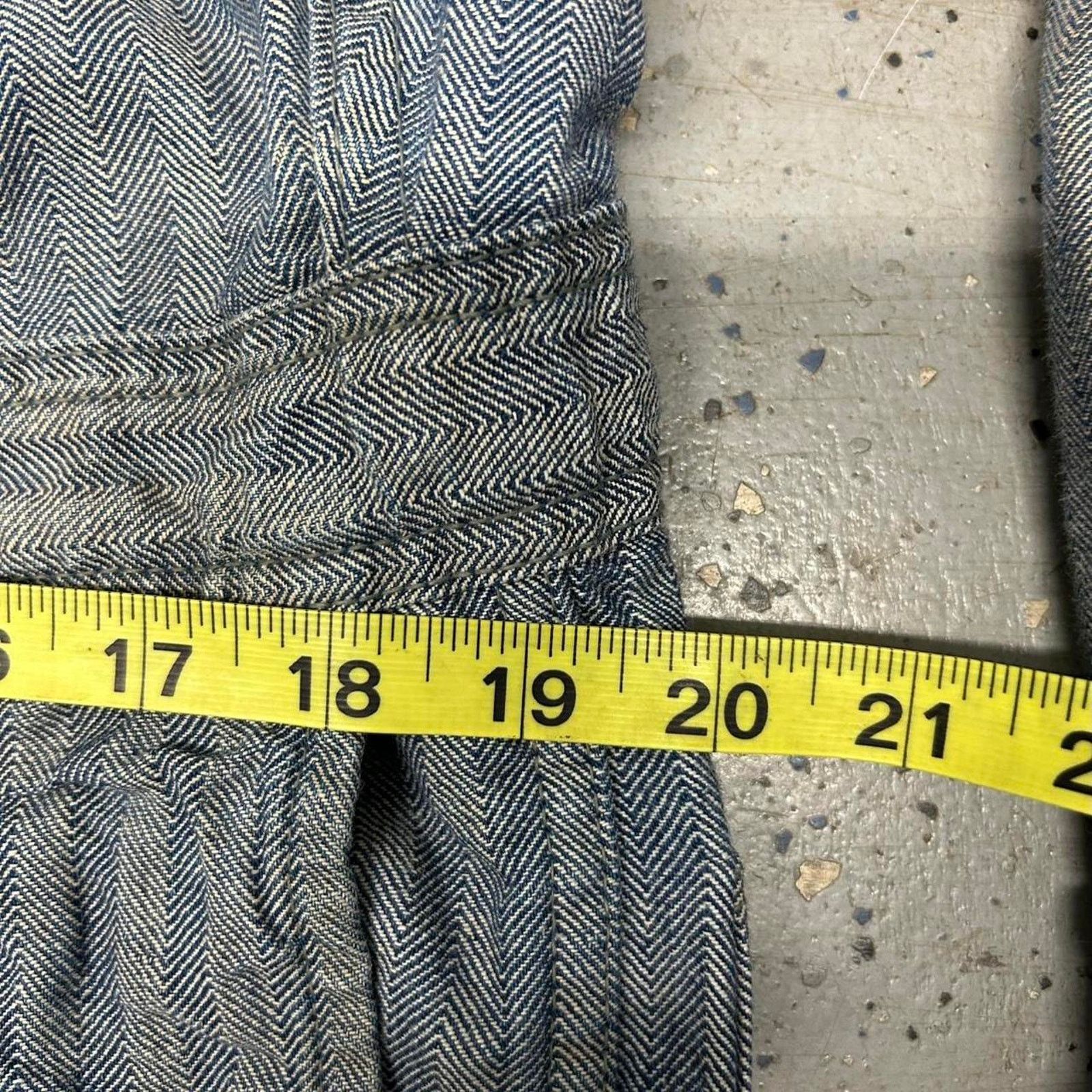 Other VTG 60s Big Ben Hickory Stripe Denim Coveralls Size US 40 / EU 56 - 6 Thumbnail