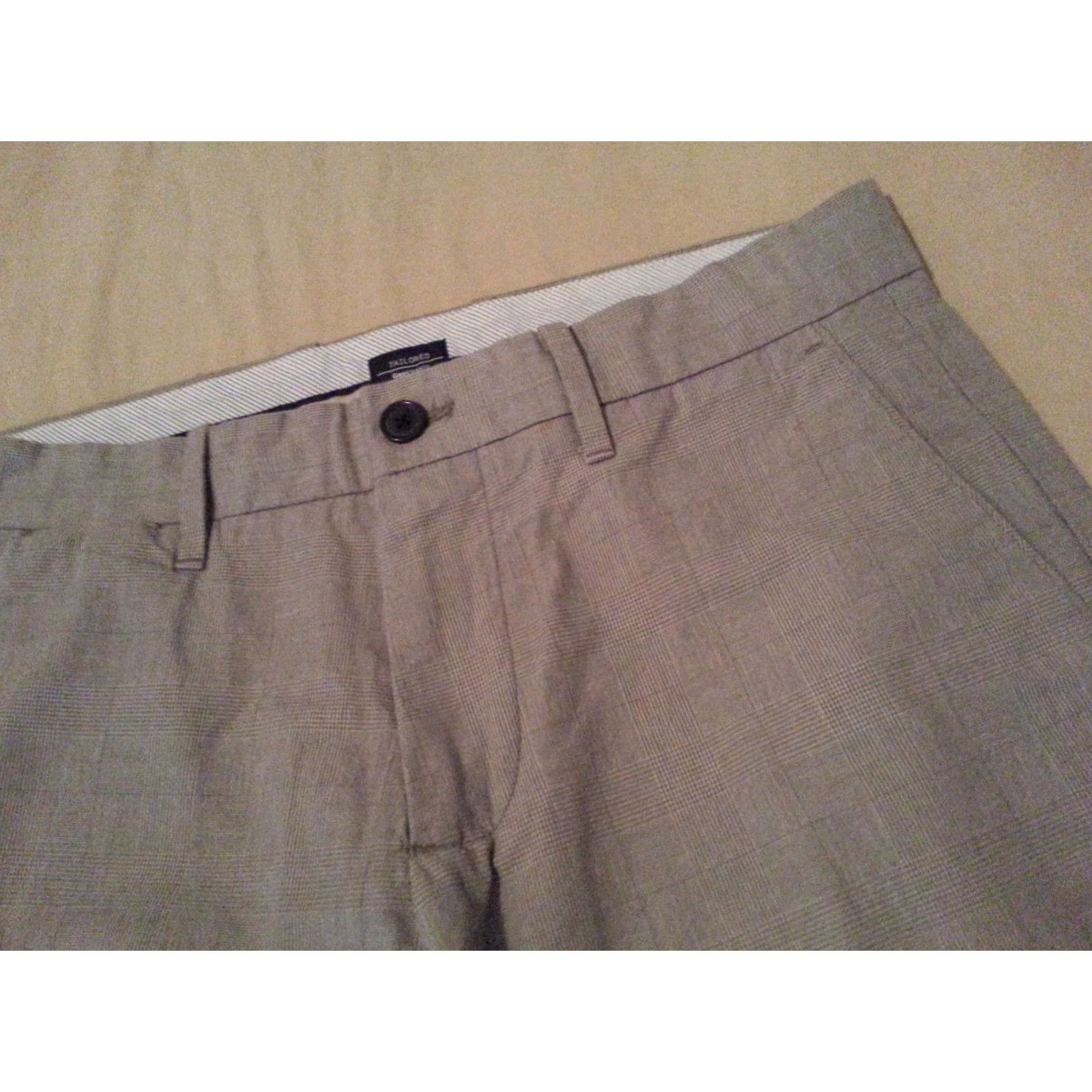 Gap VINTAGE? No, not vintage. Gap Pants Khaki Gray Cotton 30x30 32x30 Mens Shirt? Size US 30 / EU 46 - 4 Thumbnail