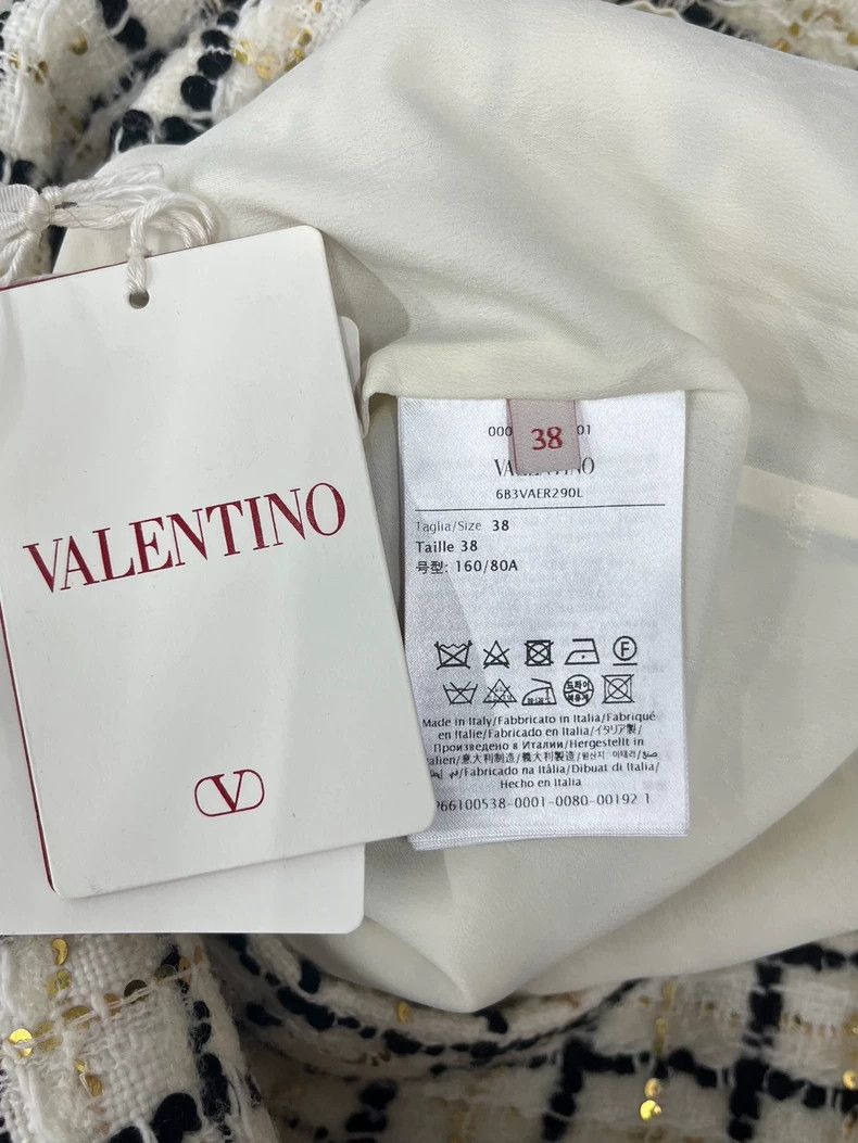 Other Valentino Tweed studded bead dress Size M / US 6-8 / IT 42-44 - 5 Thumbnail